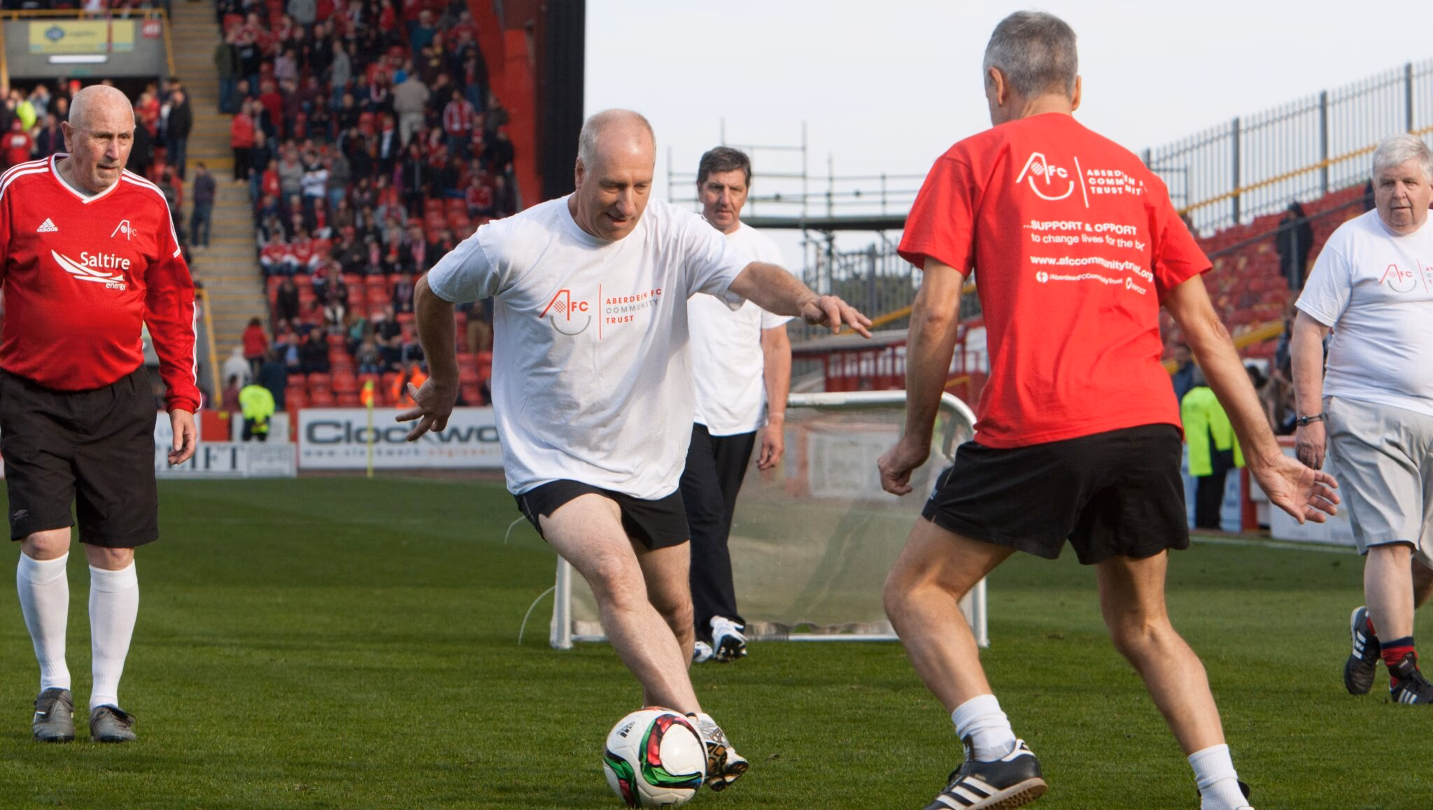 Walking Footballers Make Pittodrie Debut image
