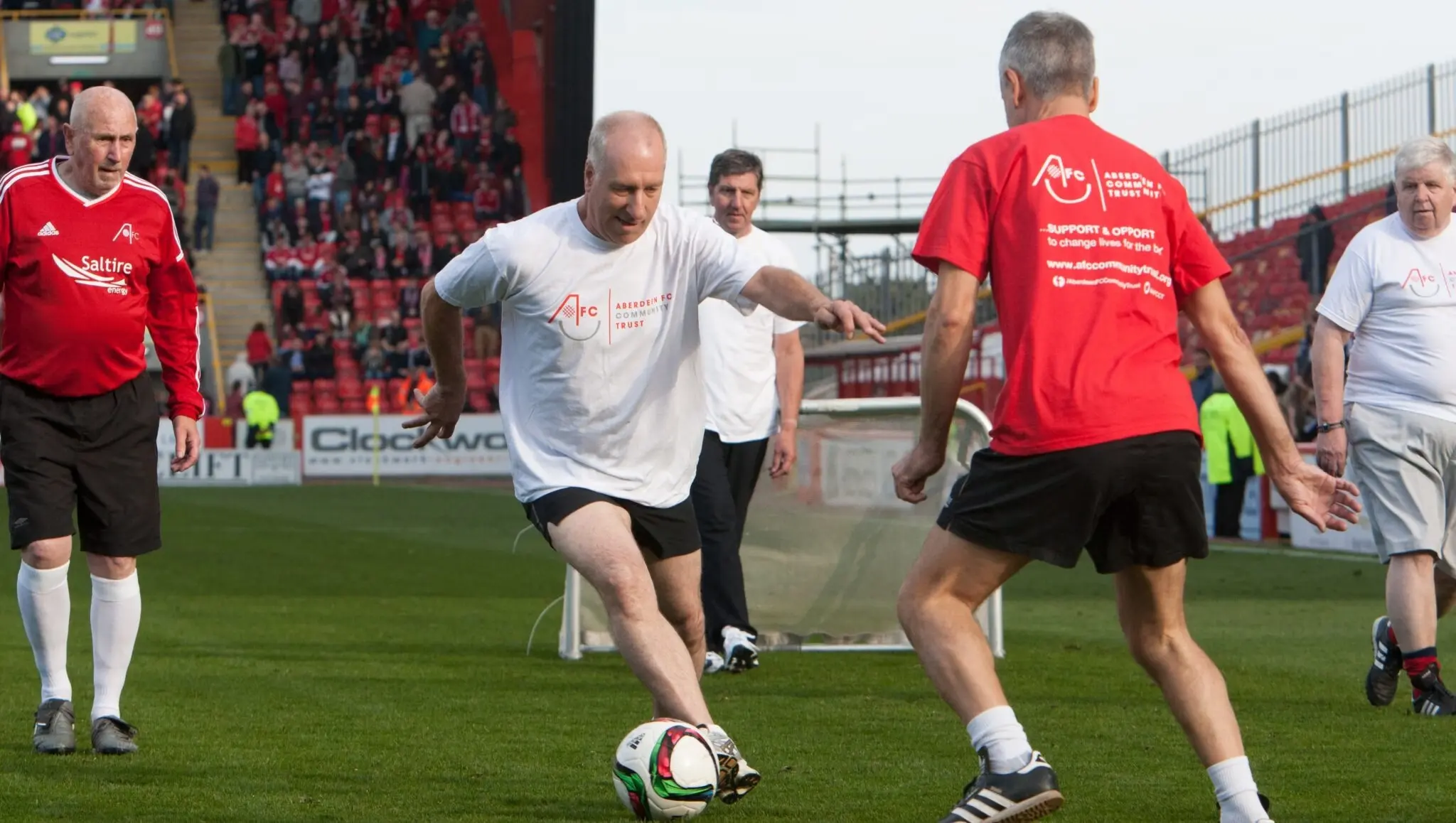 Walking Footballers Make Pittodrie Debut image