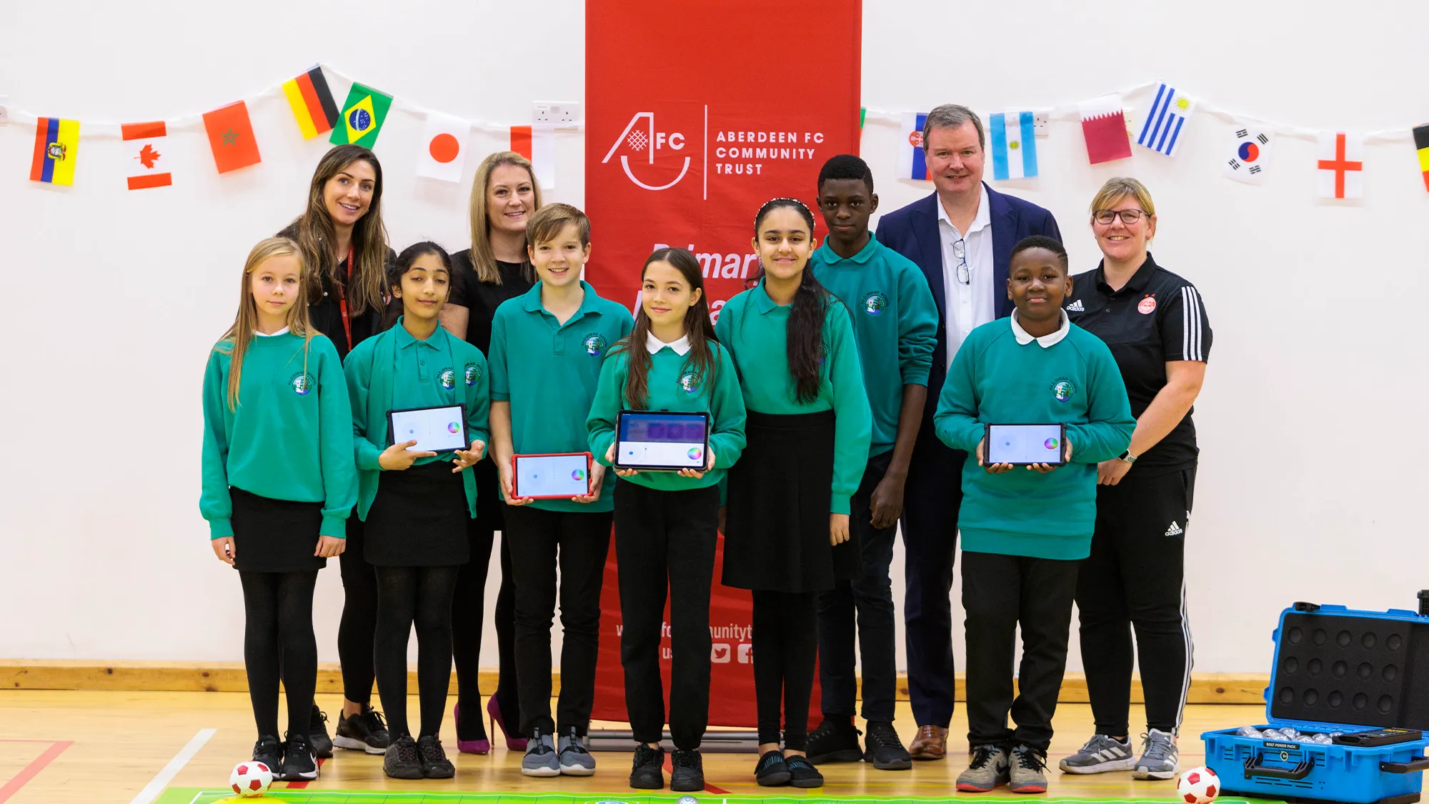 AFCCT team up with Fugro to support STEM Football and Education Programme image
