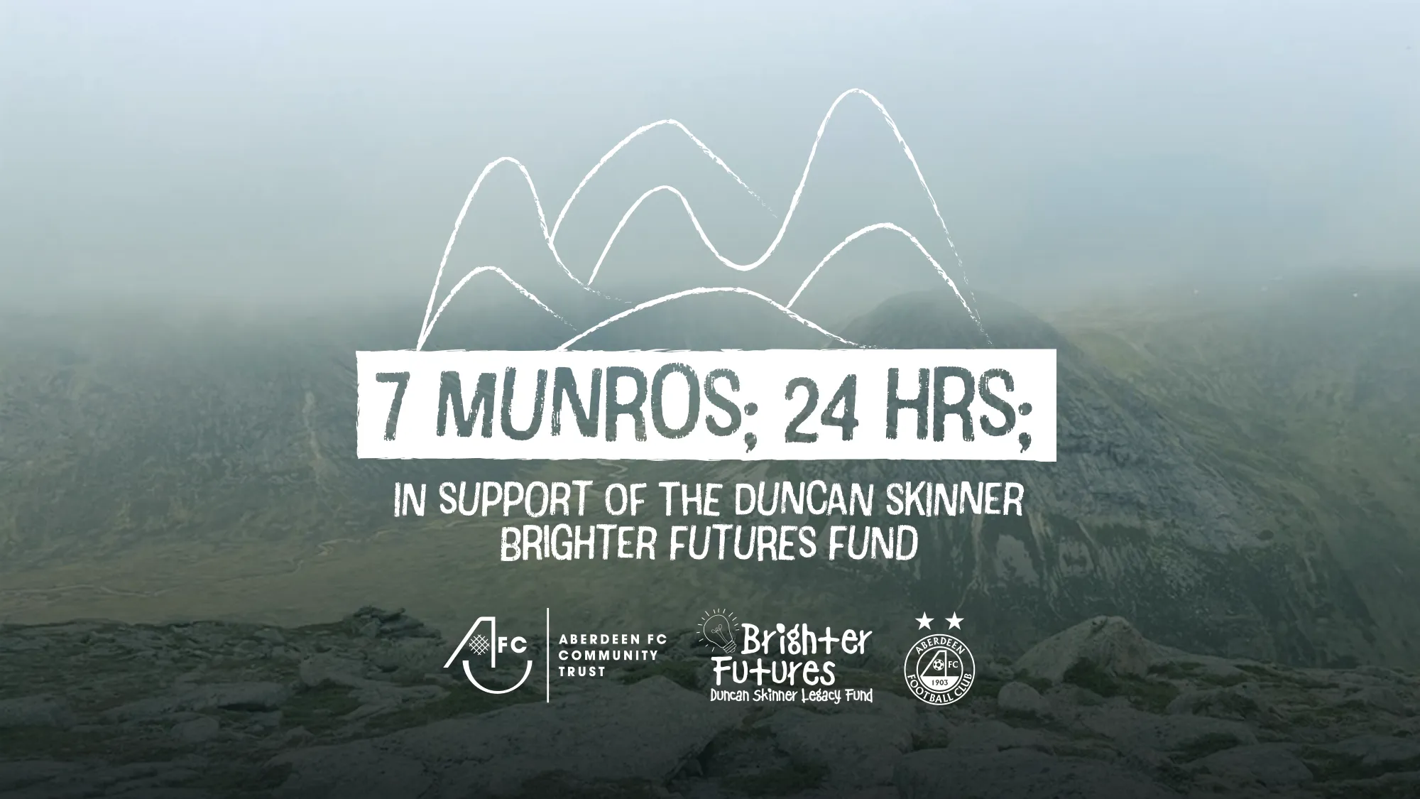 Fabulous four AFCCT Munro baggers take on the magnificent seven in aid of Brighter Futures image