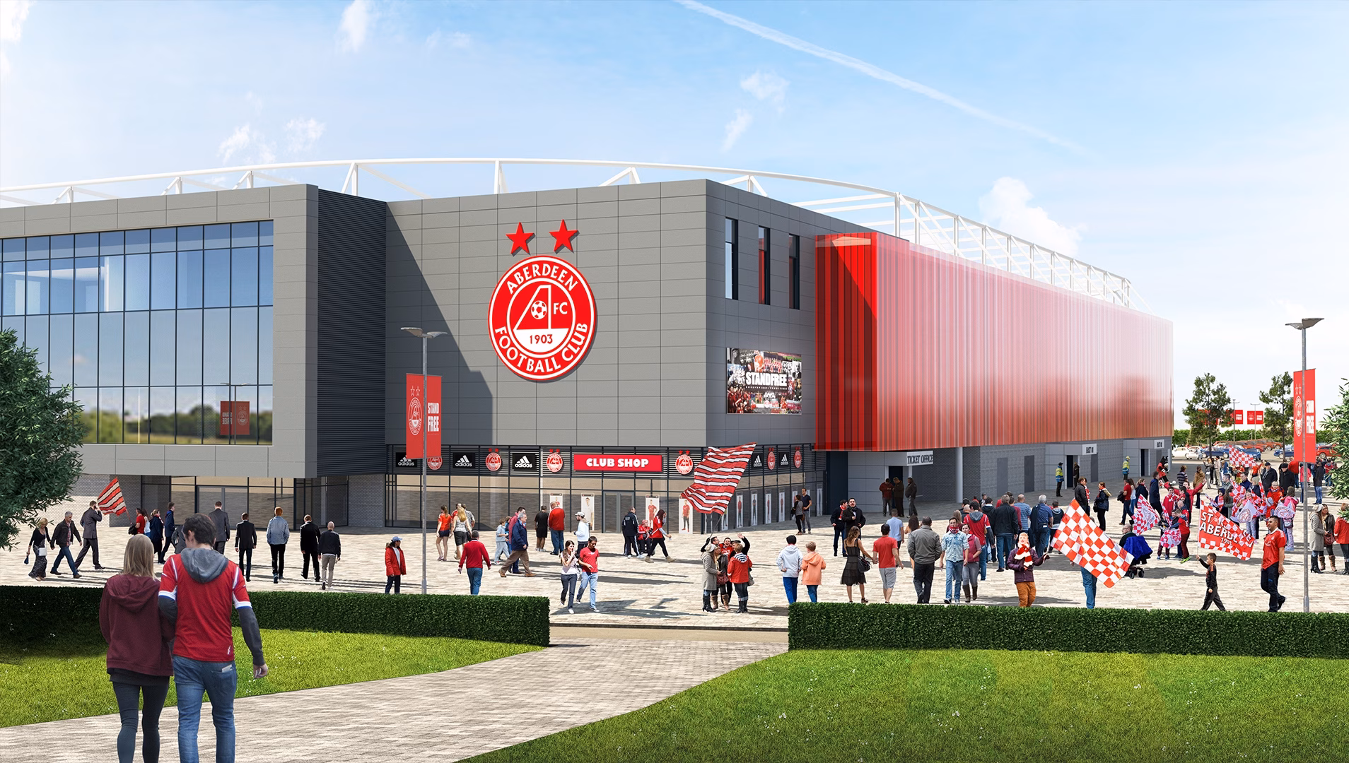 Plans lodged for multi-million pound football and community sports hub image