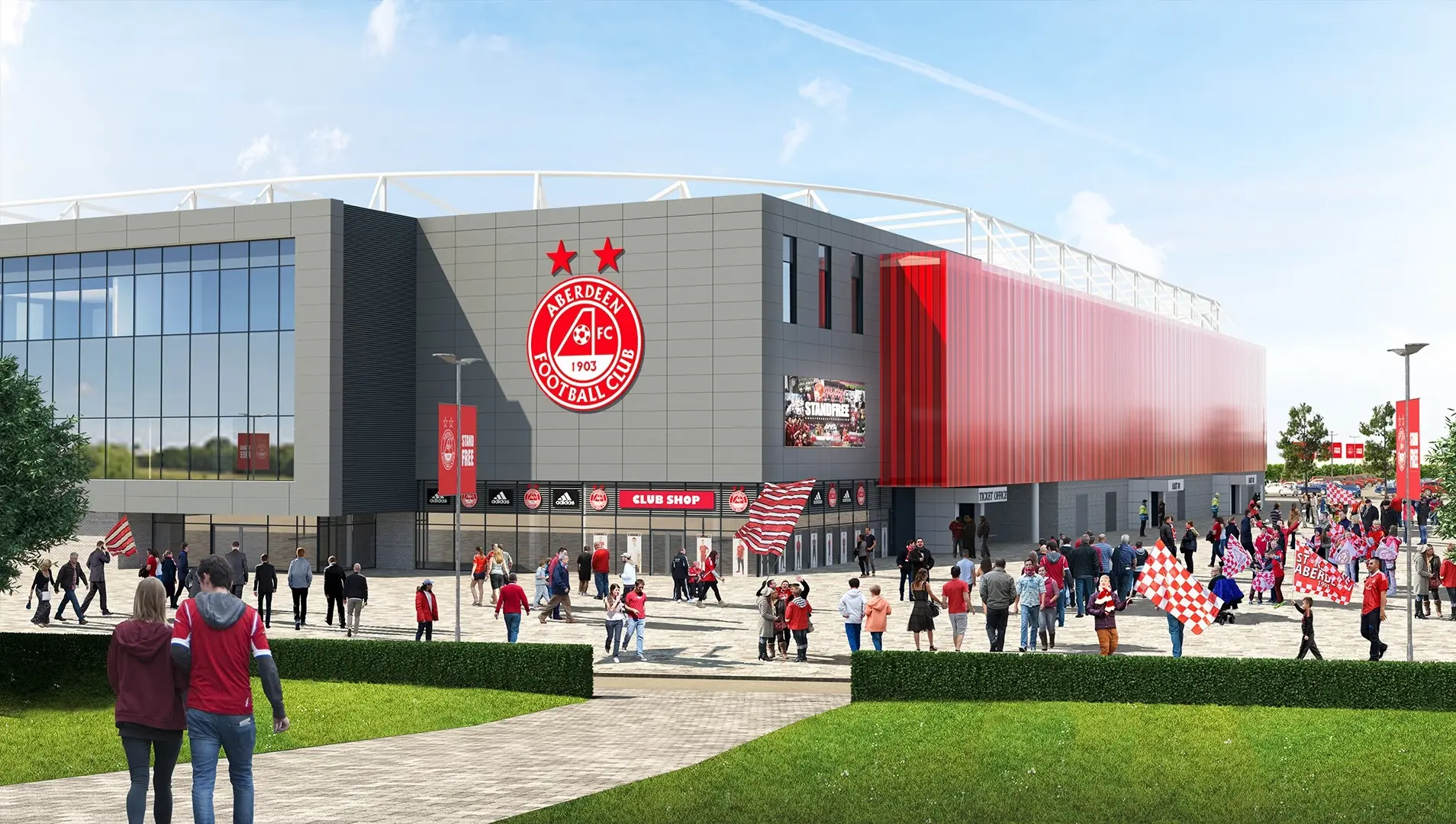 Plans lodged for multi-million pound football and community sports hub image