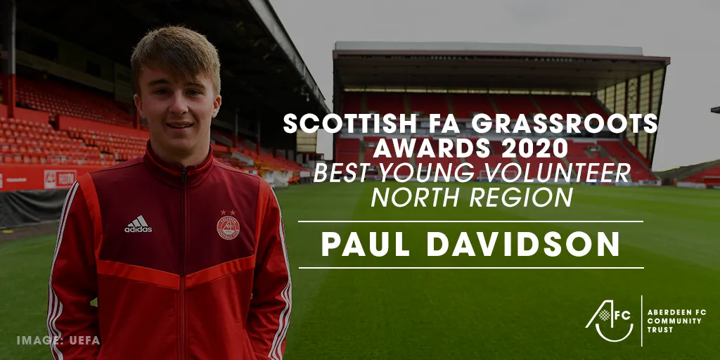 Paul Davidson | SFA North Region Best Young Volunteer 2020 image