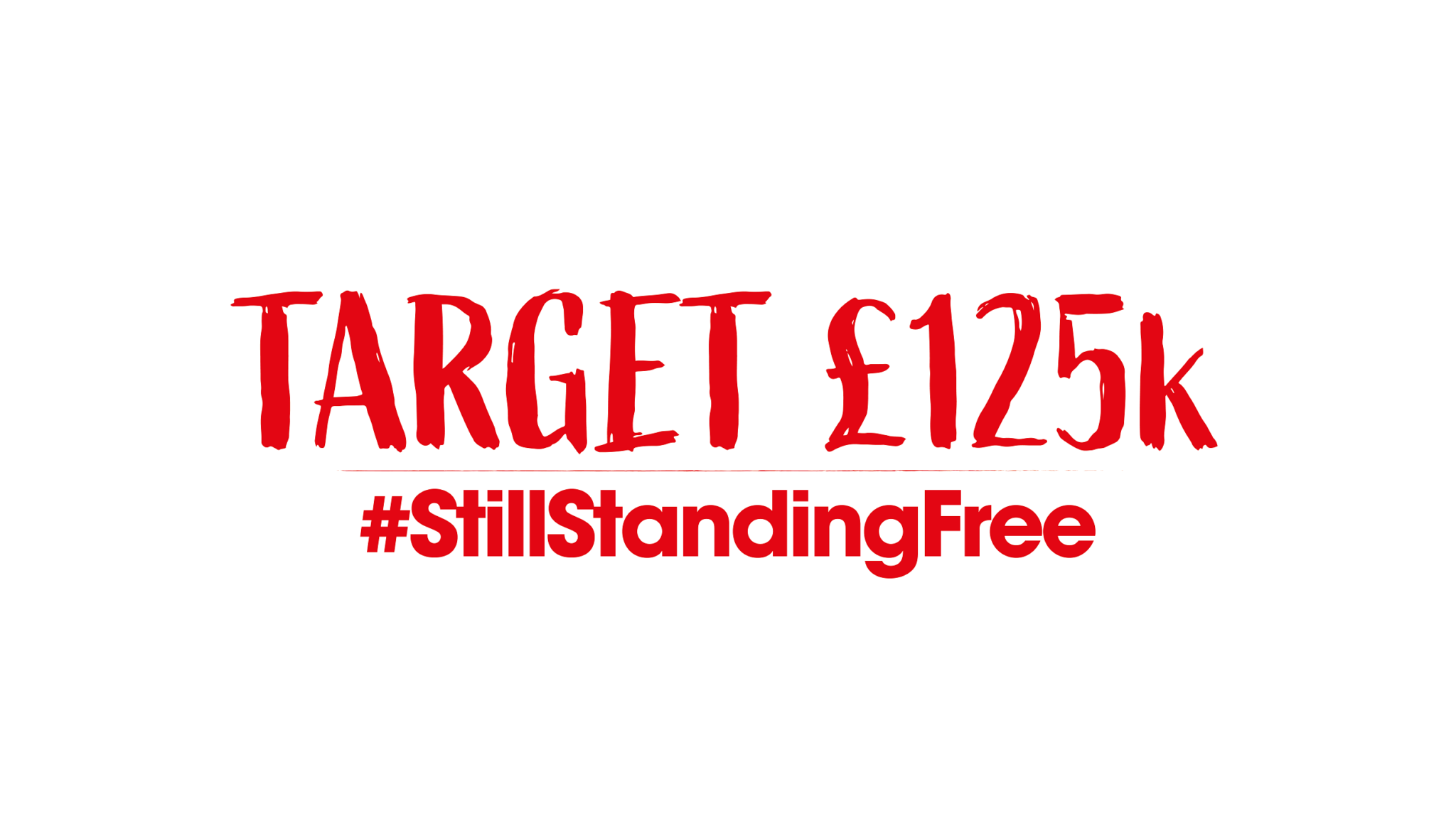 Target £125k - #StillStandingFree image