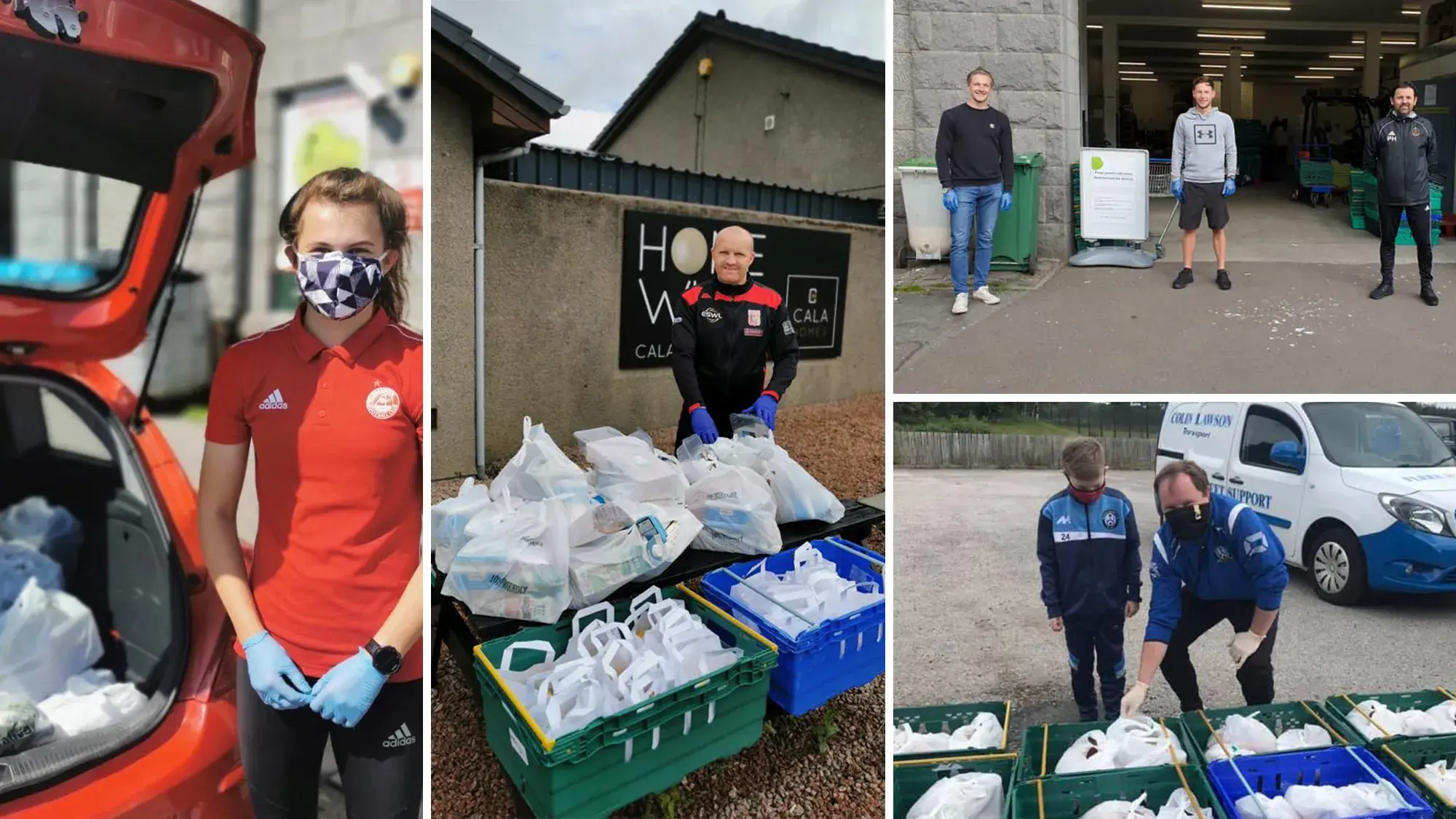 Football teams pitch in to support #StillStandingFree campaign image