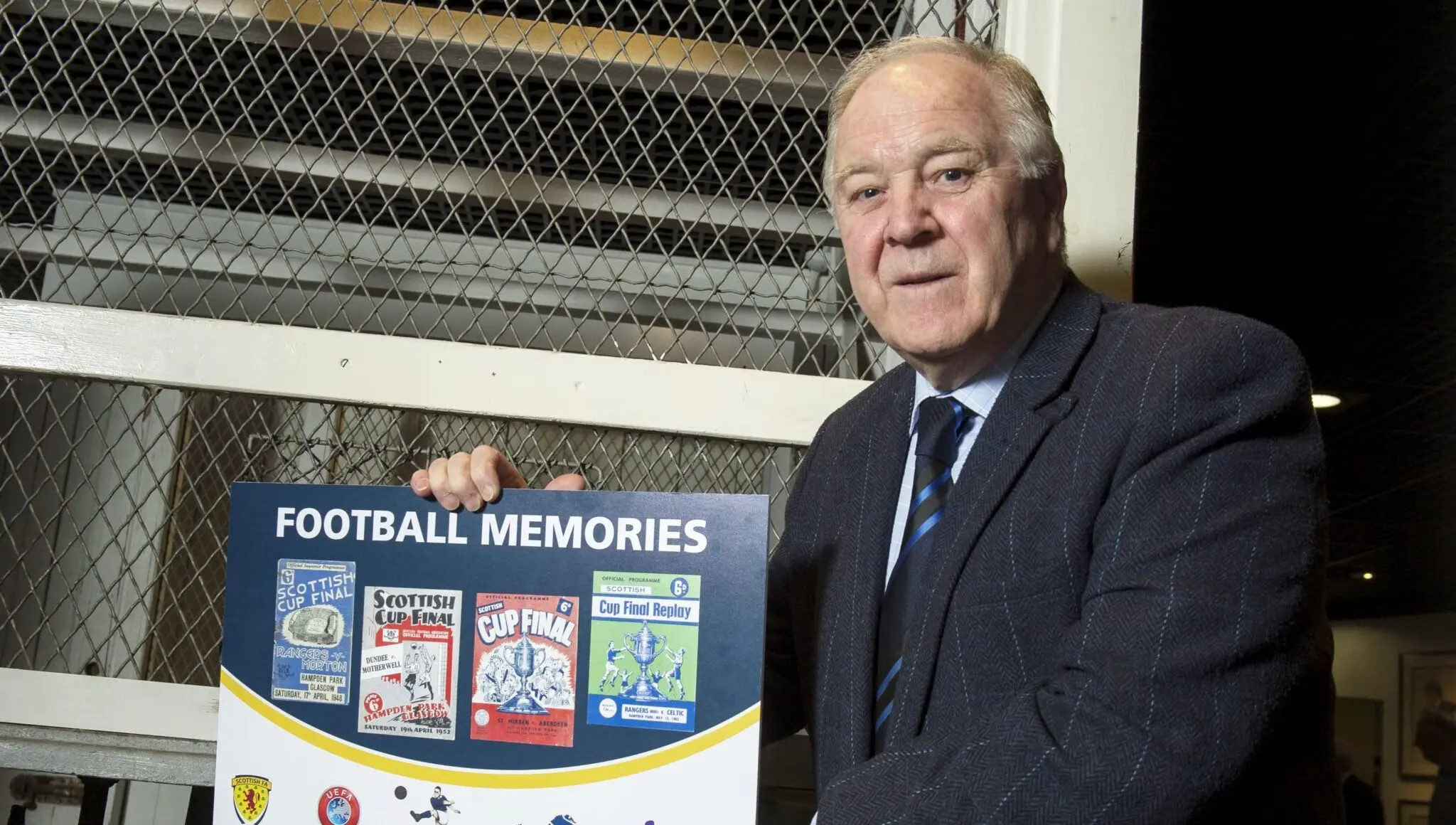 Craig Brown launches football memories project image