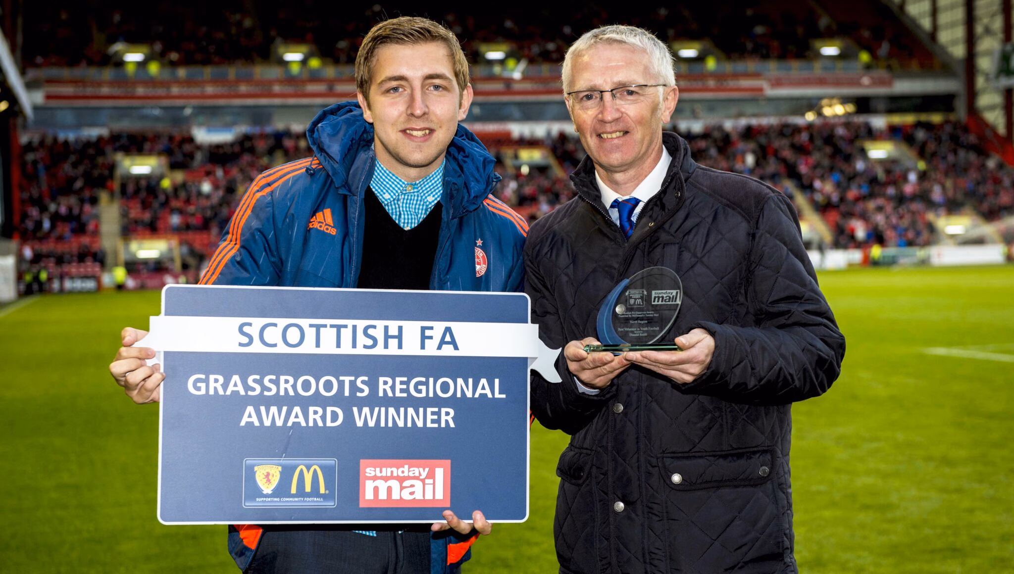 Youth football volunteer wins Grassroots Award image