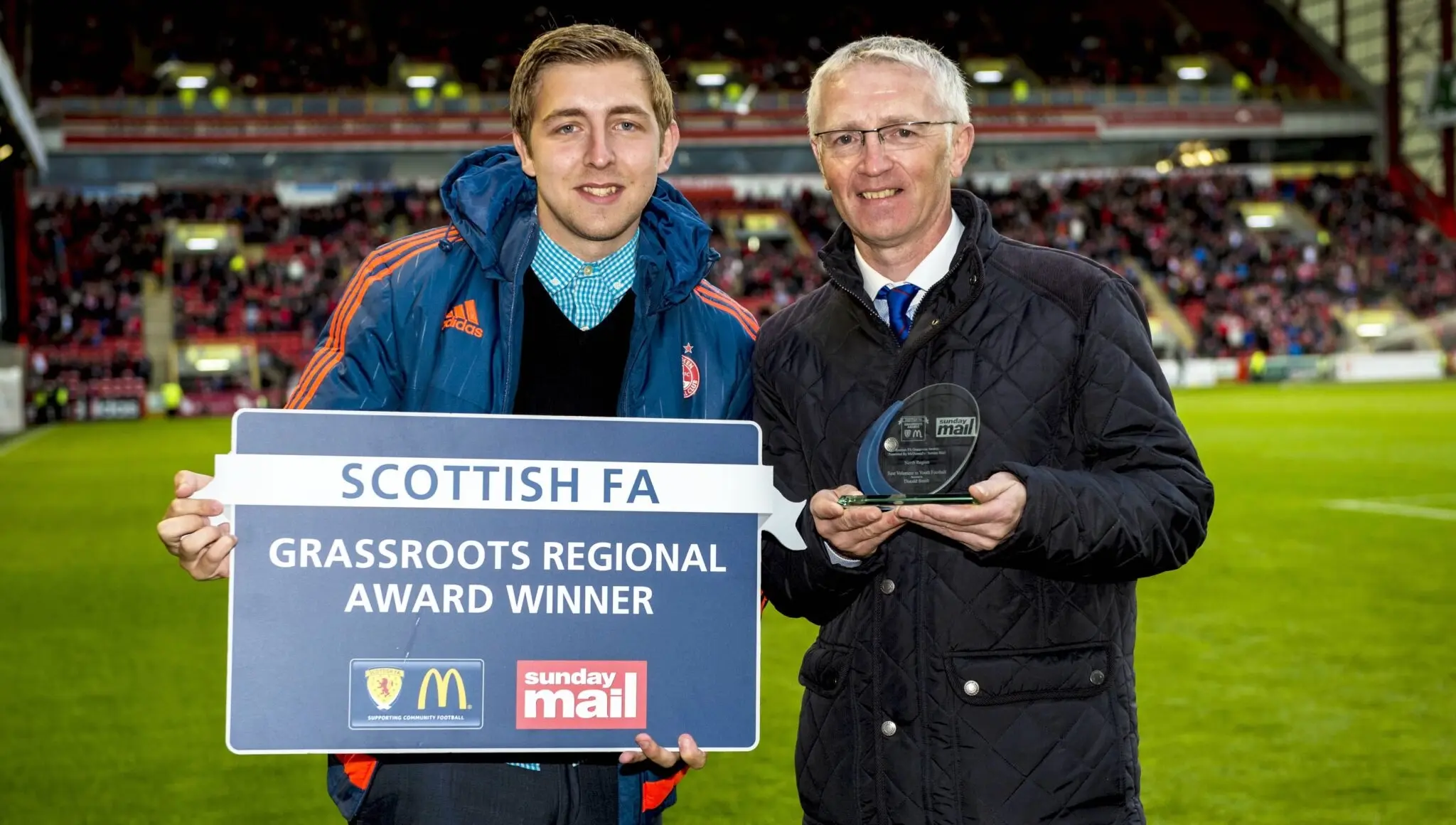Youth football volunteer wins Grassroots Award image