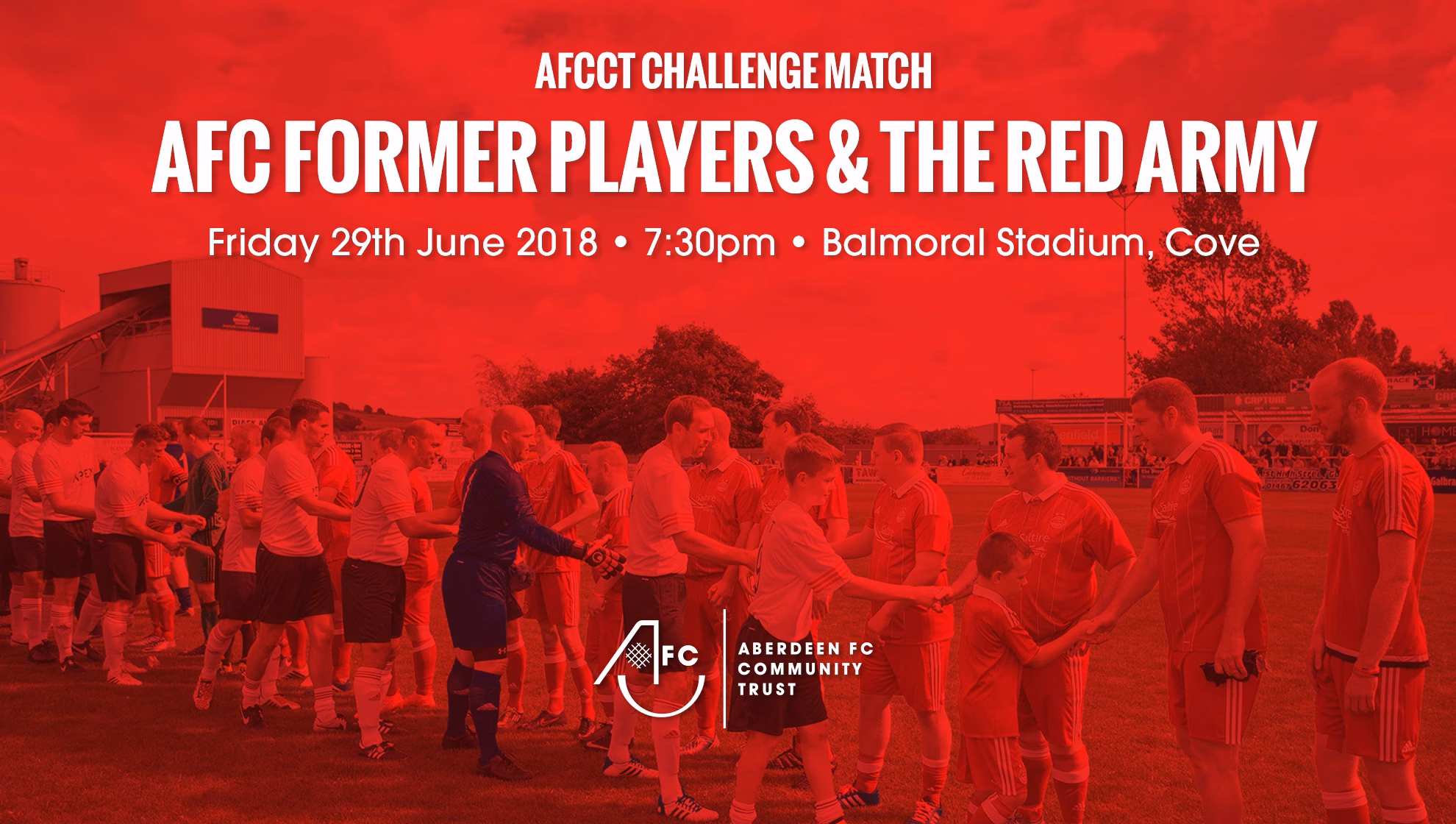 AFC Former Players v The Red Army | Tickets on sale now image