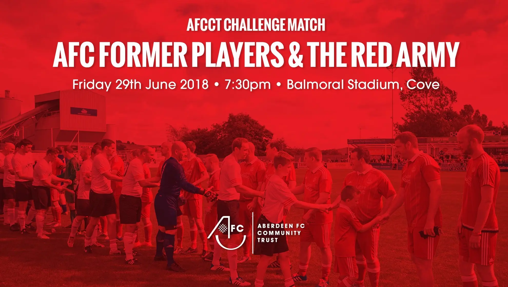 AFC Former Players v The Red Army | Tickets on sale now image