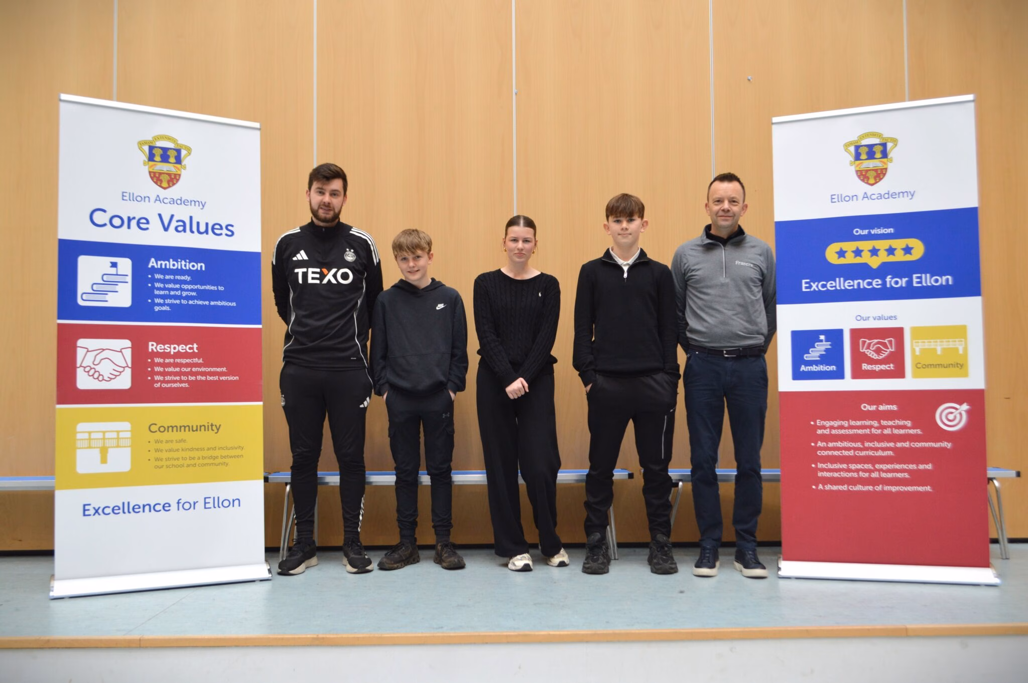 Fraser's of Ellon Support AFCCT Education Programme at Local School, Ellon Academy. image