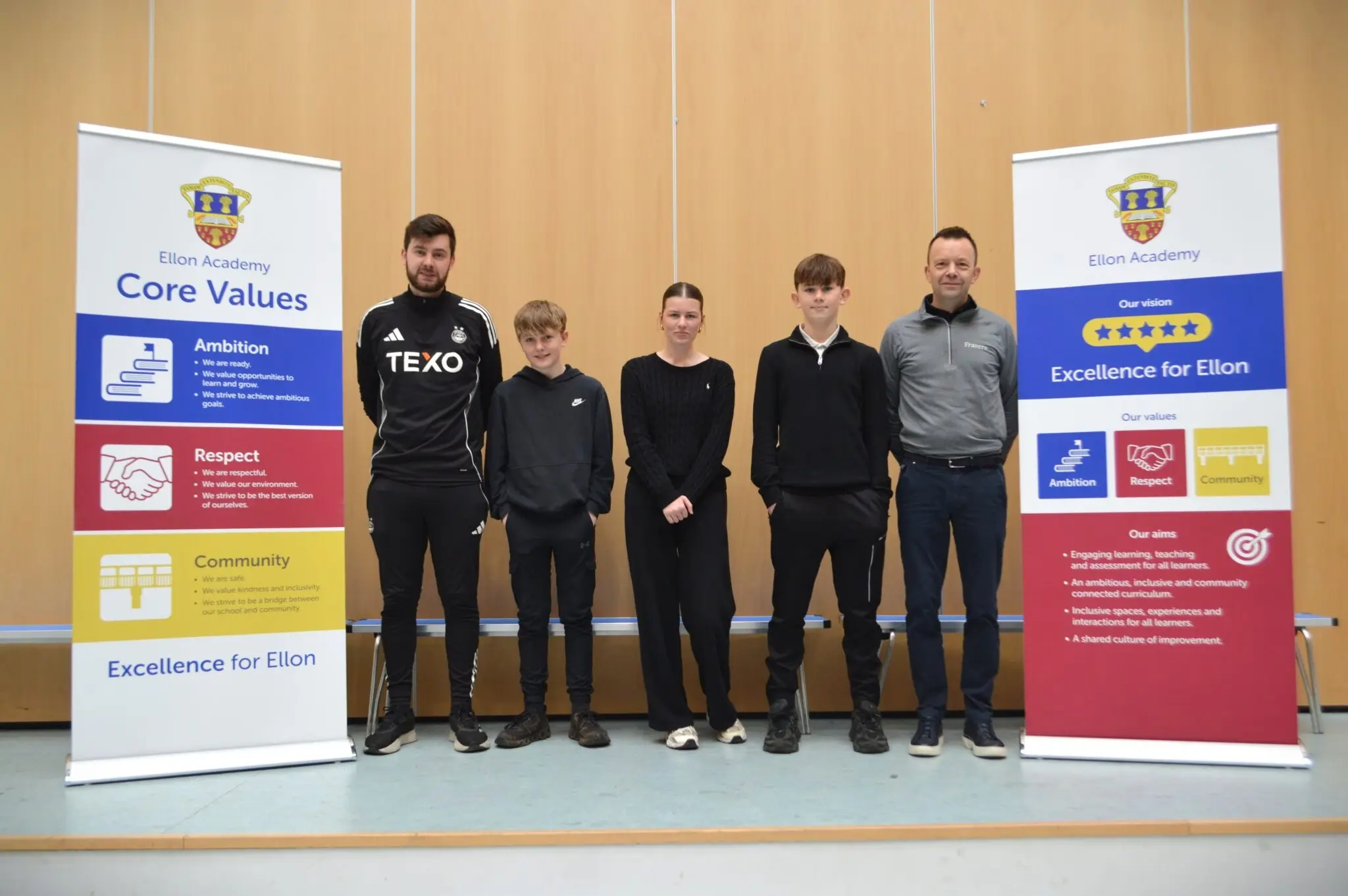 Fraser's of Ellon Support AFCCT Education Programme at Local School, Ellon Academy. image