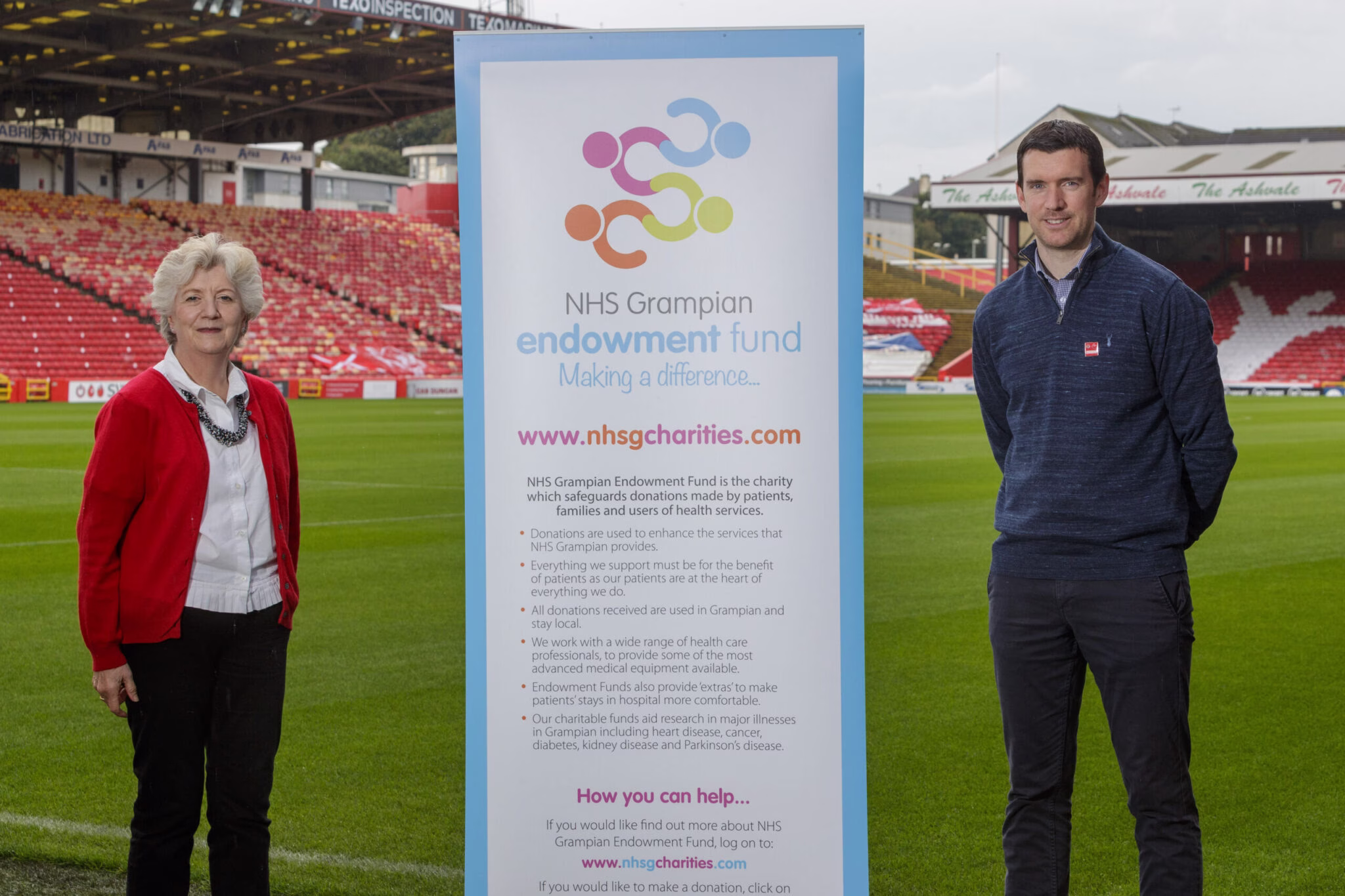 NHS Grampian Endowment Fund awards £50,000 to AFC Community Trust to support communities image