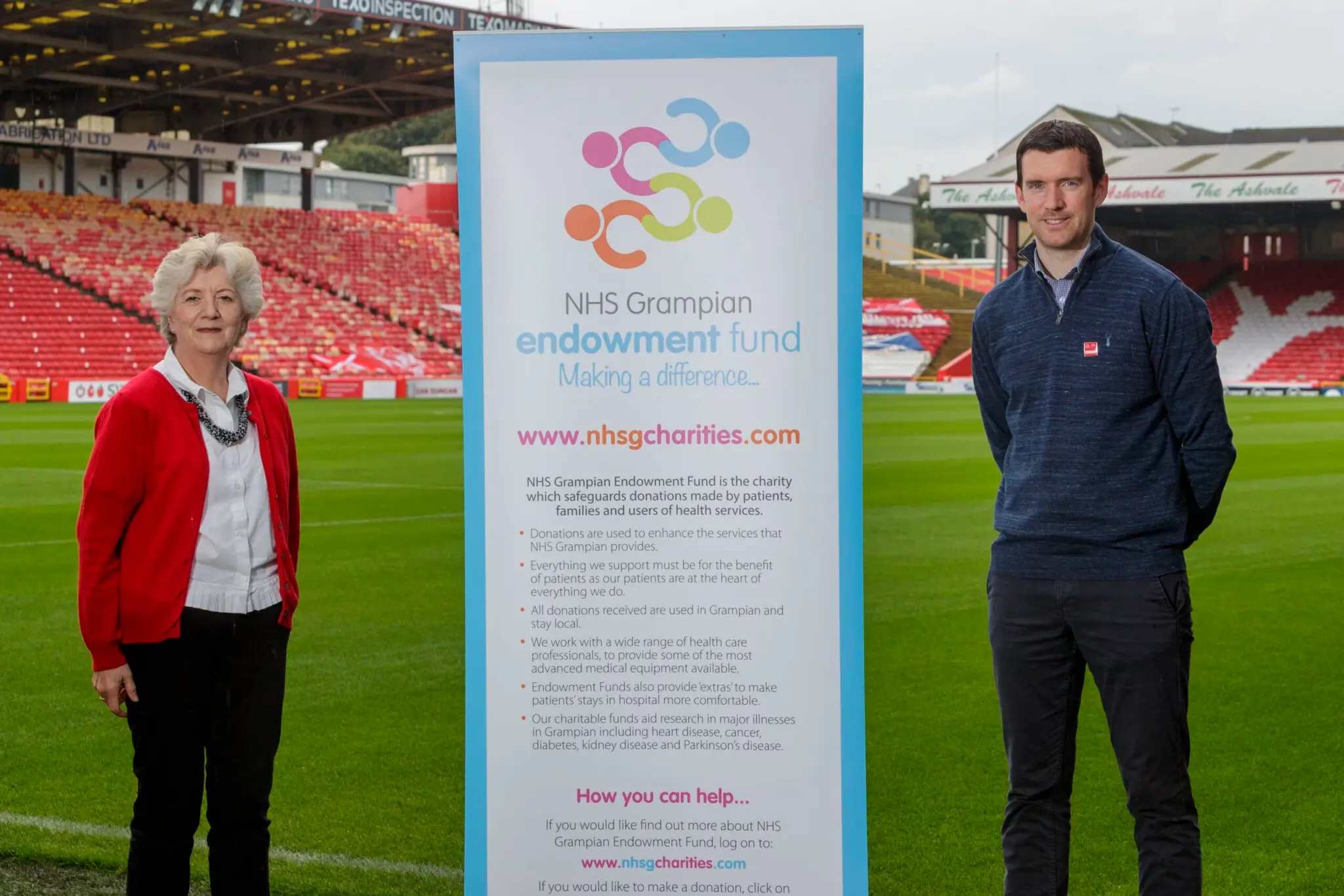 NHS Grampian Endowment Fund awards £50,000 to AFC Community Trust to support communities image