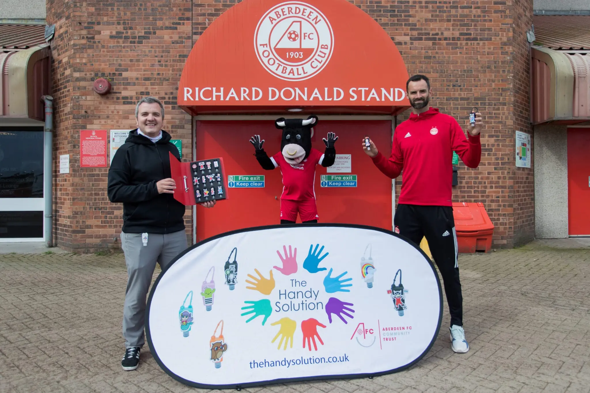 The Handy Solution partner with AFCCT to encourage everyone to keep their hands clean image