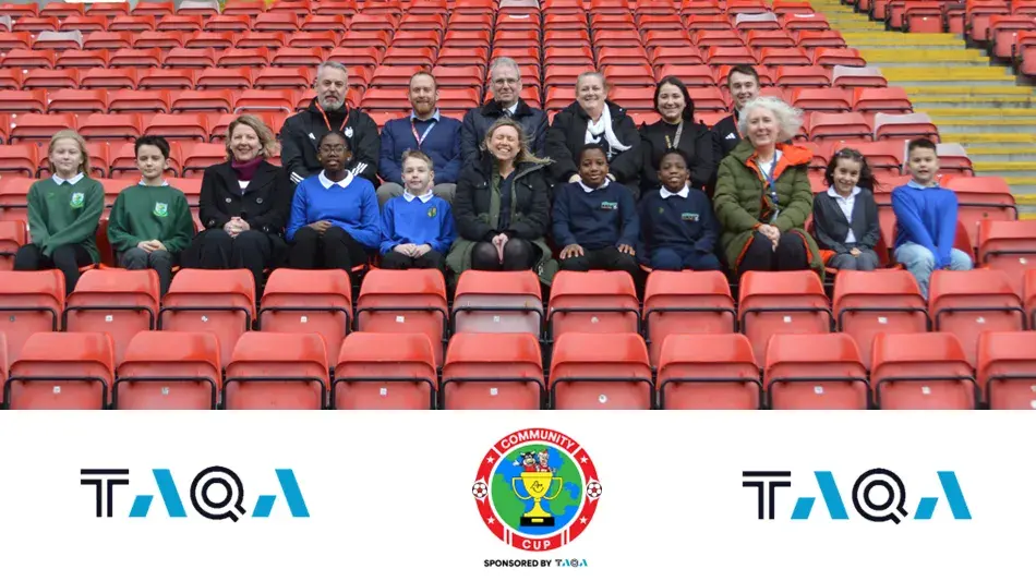 AFCCT Team up with TAQA UK to launch Community Cup image