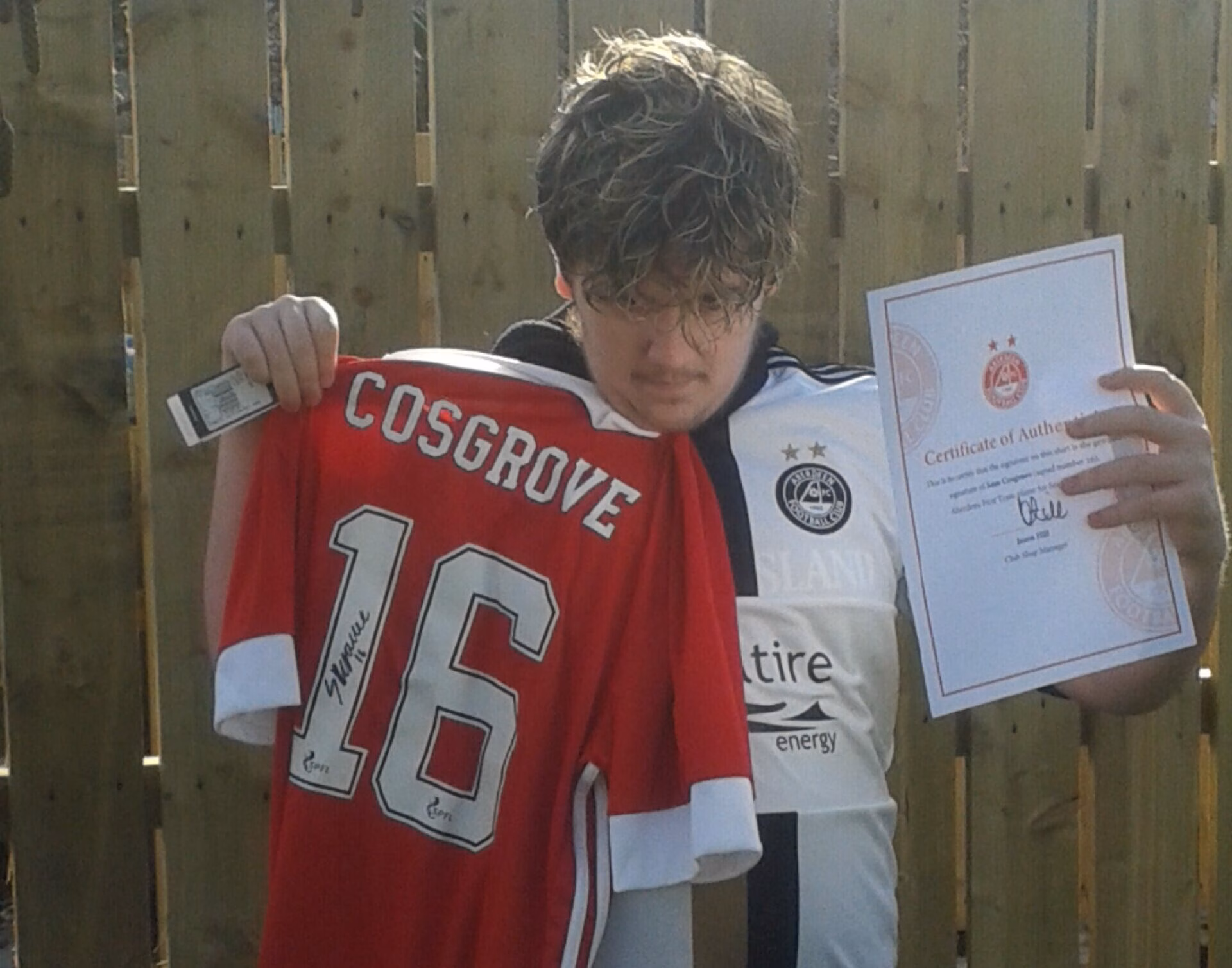 Dons Fans and AFC Community Trust Rally Round to Help Youngster image