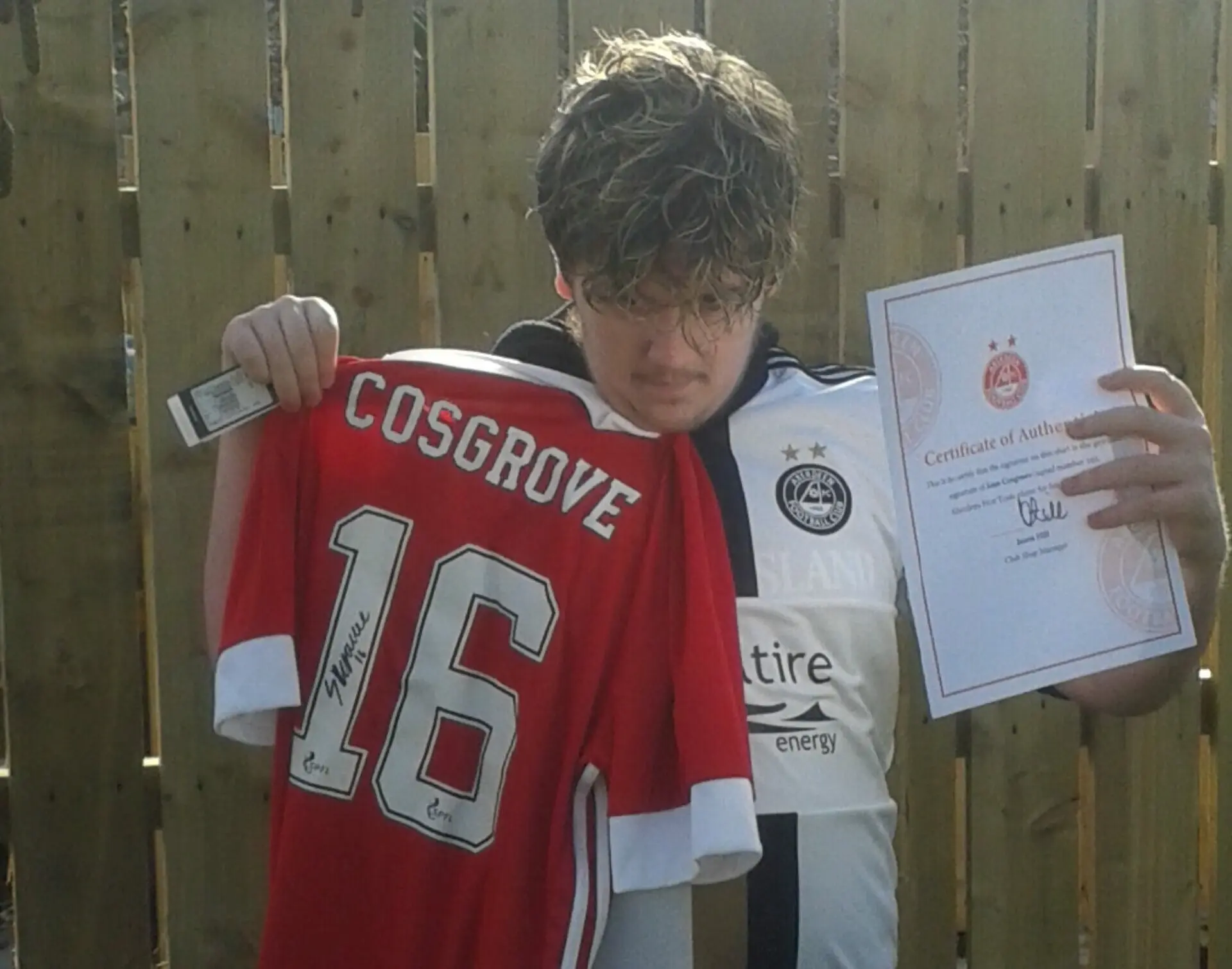 Dons Fans and AFC Community Trust Rally Round to Help Youngster image