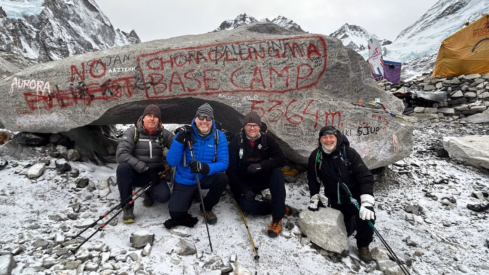 Trustees Hit the Heights of Everest Base Camp image