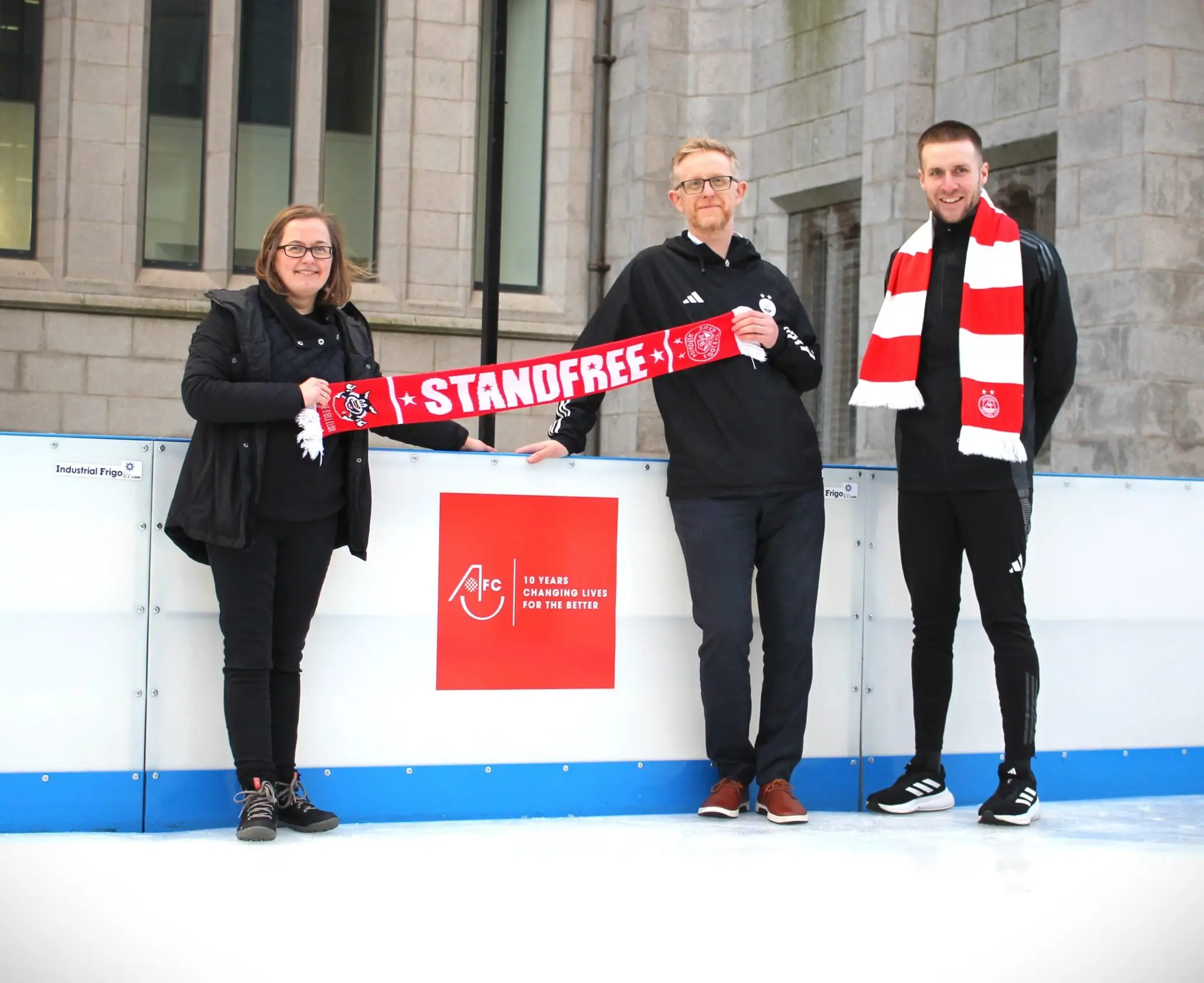 AFCCT goes from Pittodrie to rink thanks to support from Codona's! image