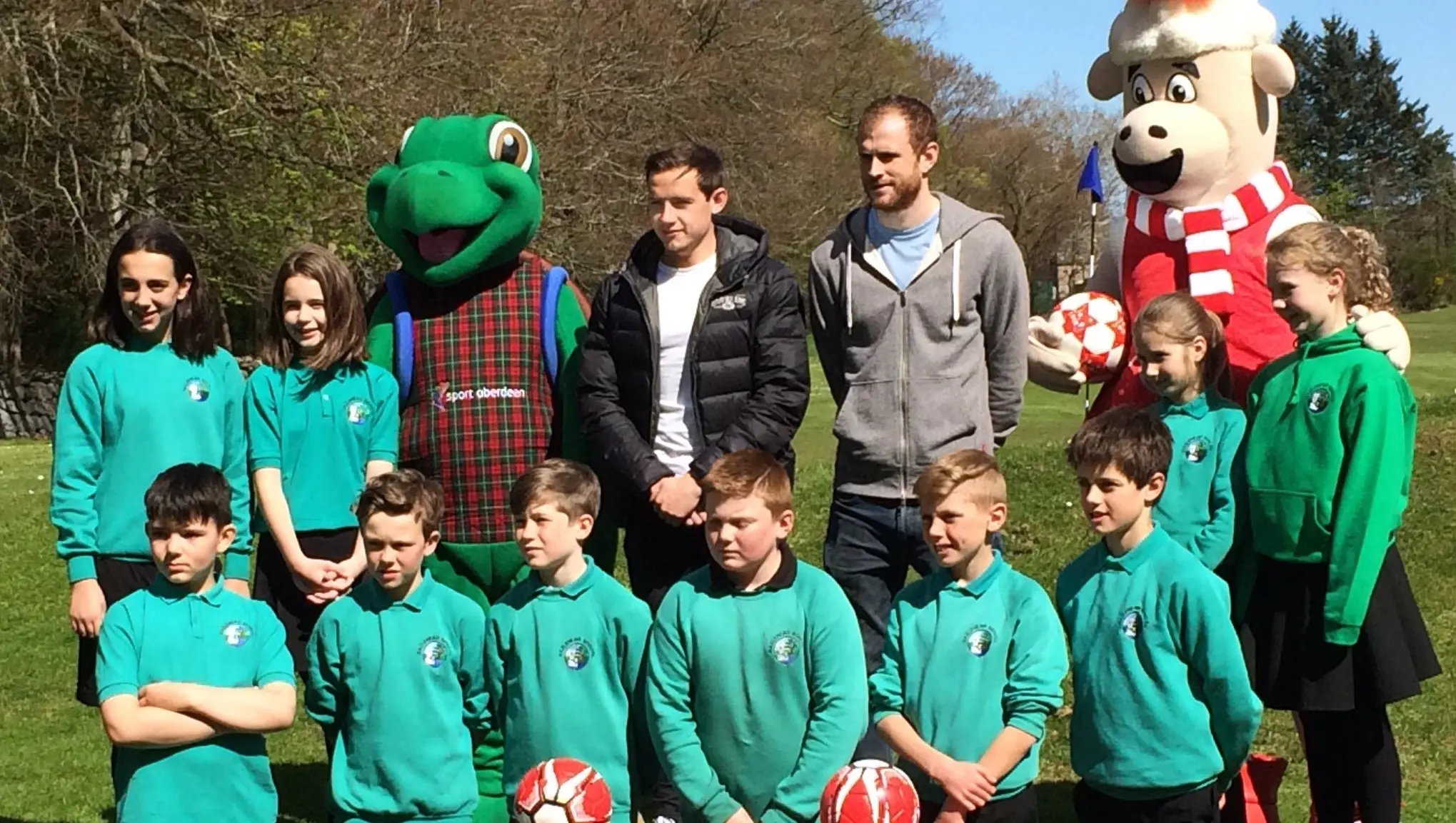 Sport Aberdeen launches North East's first footgolf course image