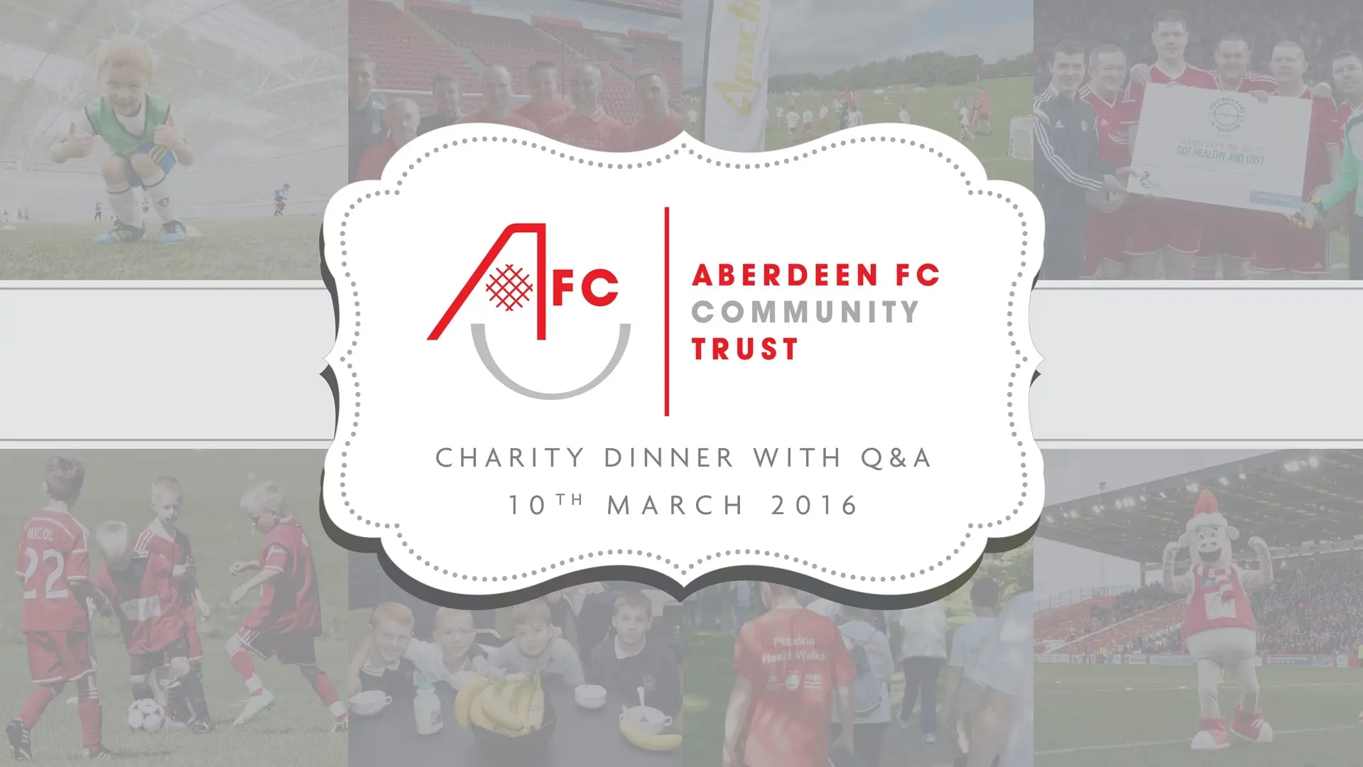 Limited Availability! | AFCCT Fundraising Dinner 2016 image