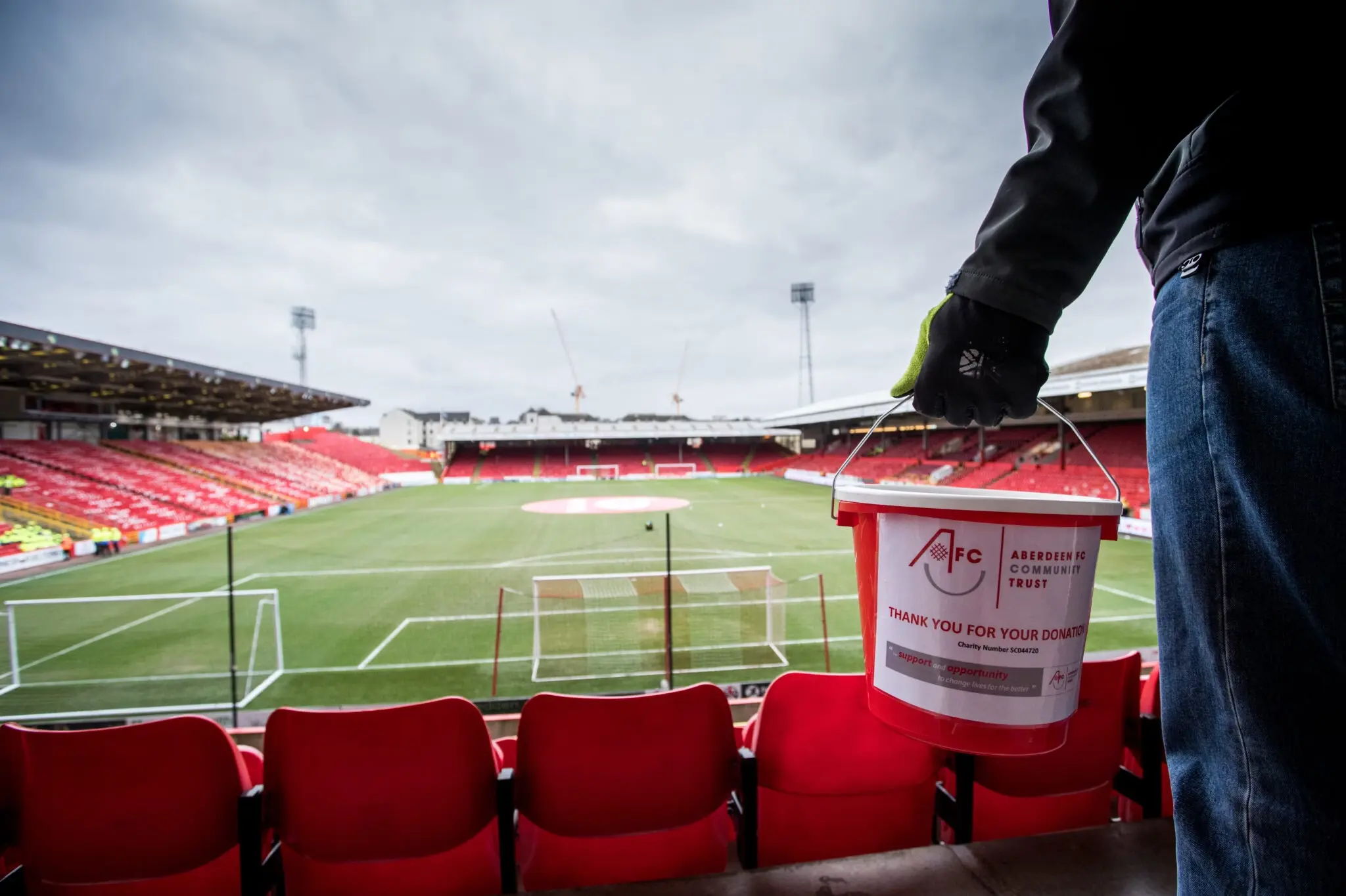 Local organisations nominated to benefit from can collections at Pittodrie image