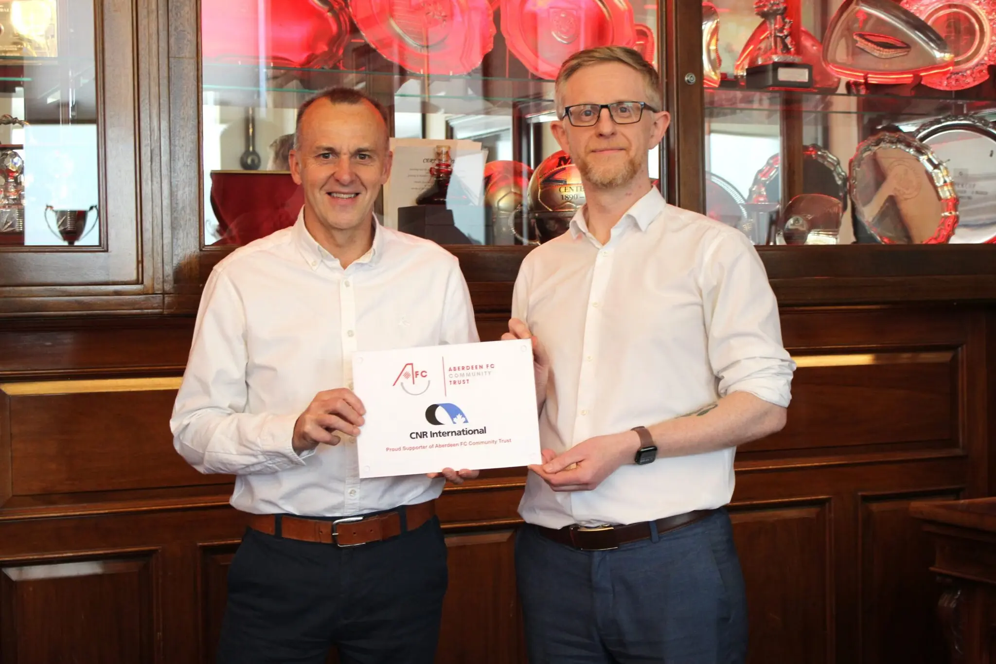 11 Years and Counting of CNR International Support of Aberdeen FC Community Trust image