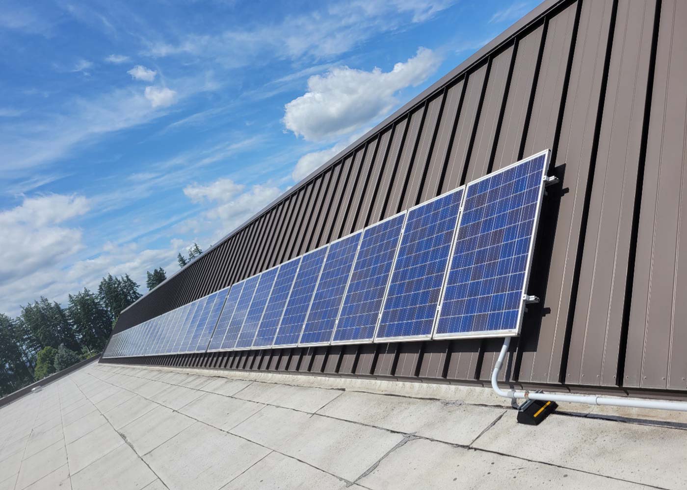 Avery Operations Center:  This facility had a small array installed when it was built in 2012. While smaller than the other solar arrays on this list, producing about 9kW of solar energy, it remains an important example of rooftop renewable generation.