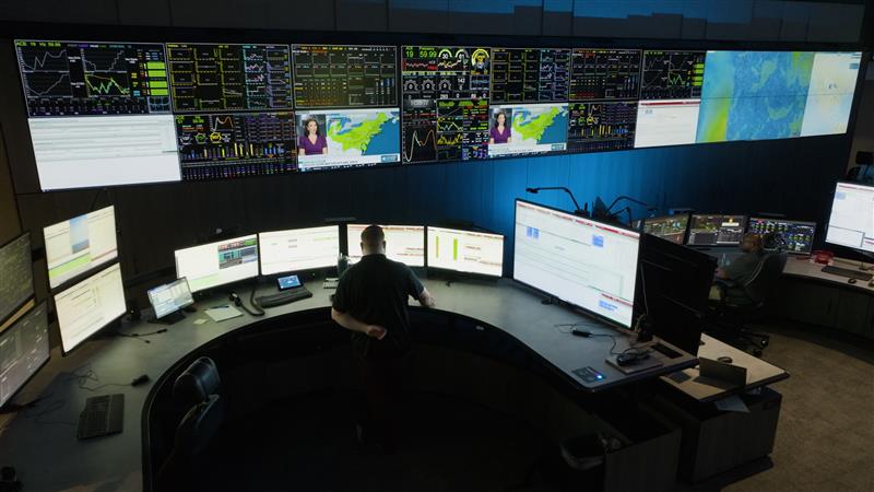 Integrated operations center IOC interior