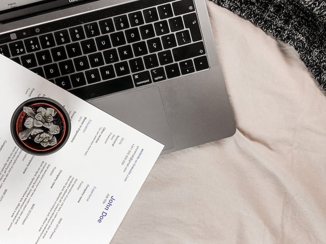 The Art Of Crafting A One-page Resume