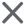Grey X