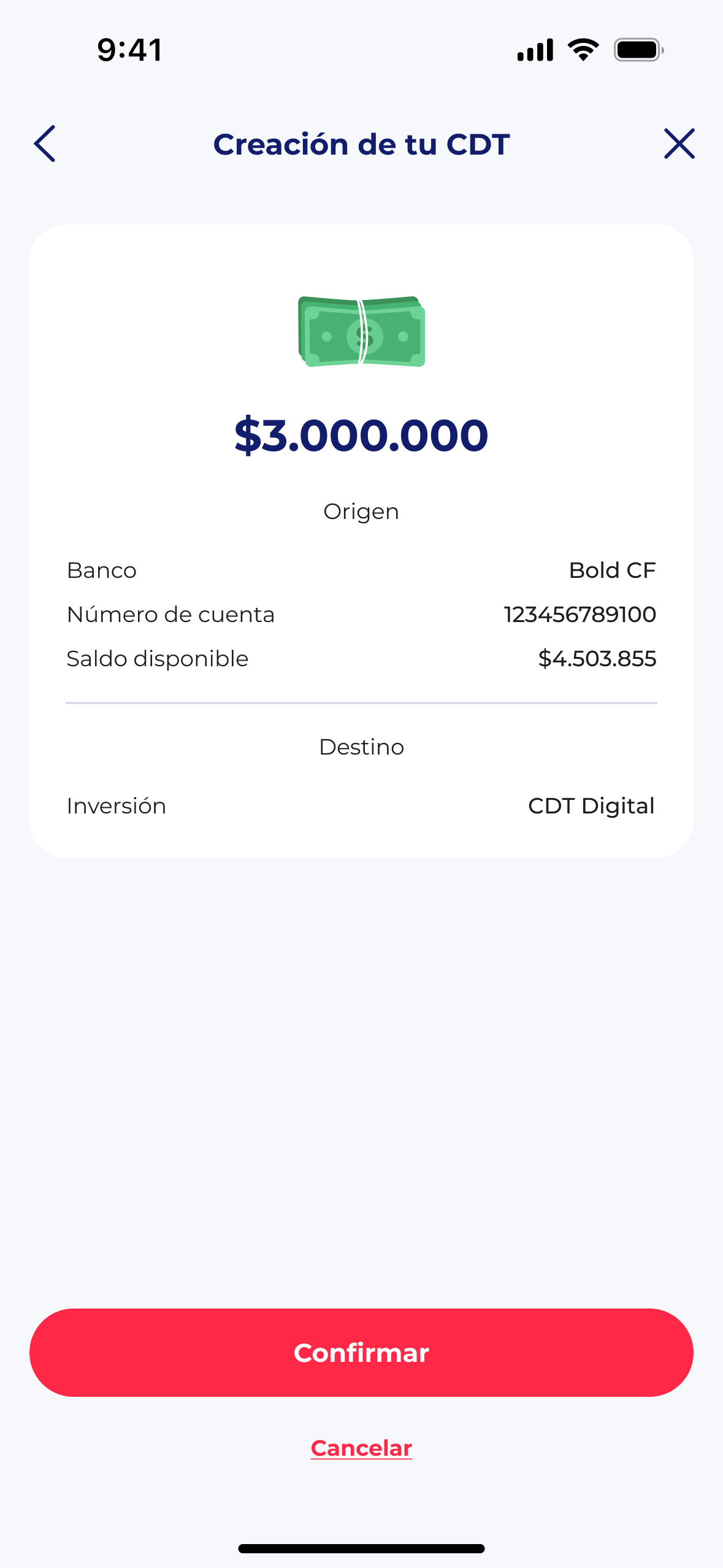 paso 5 crear cdt