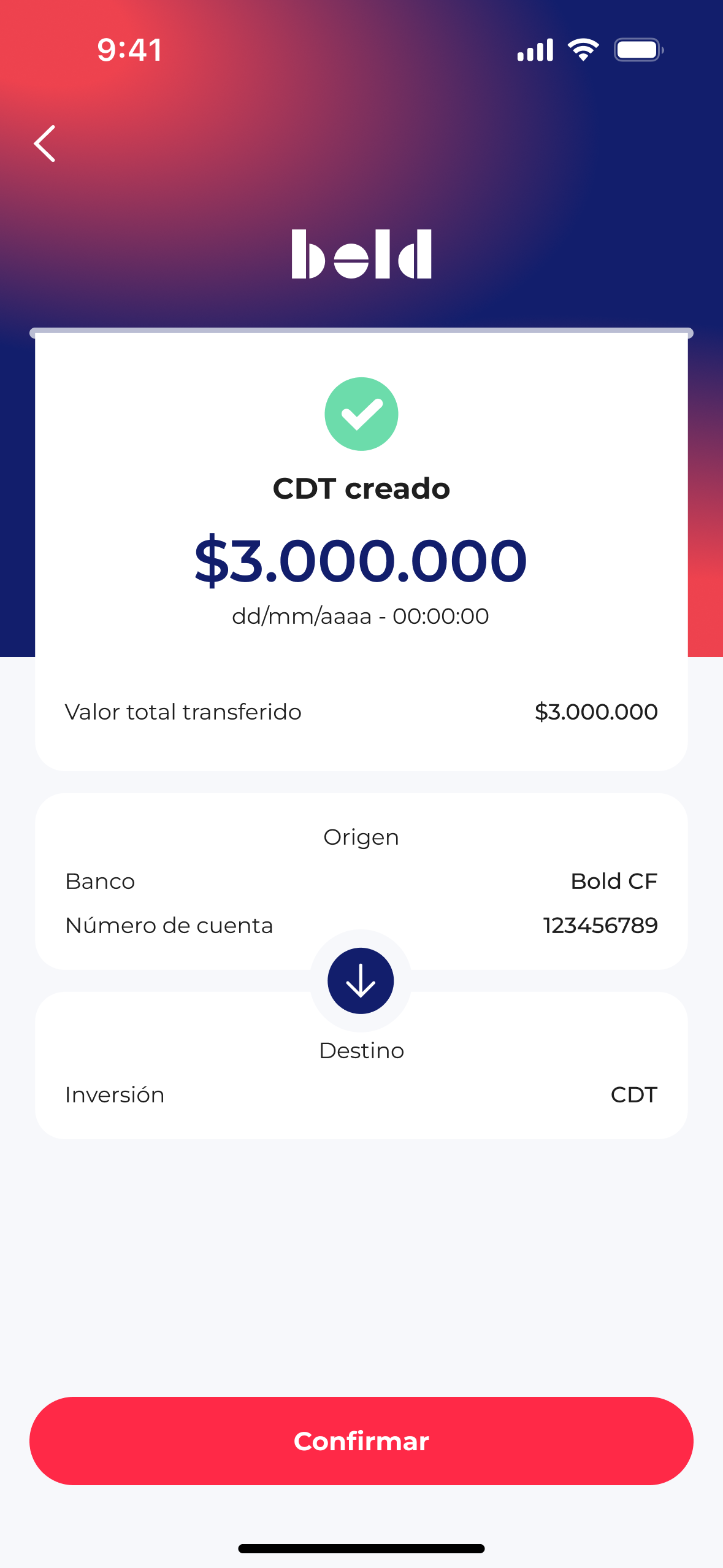 último paso CDT