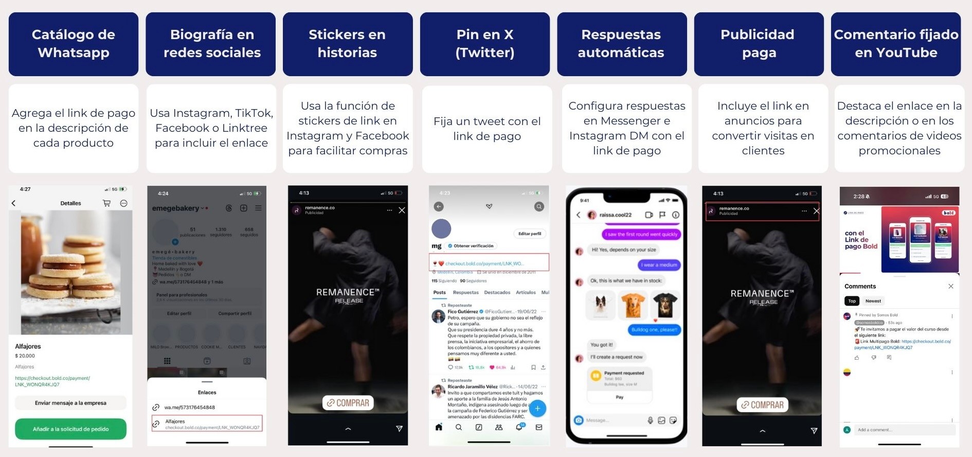 Casos de Uso Link Multipago Bold
