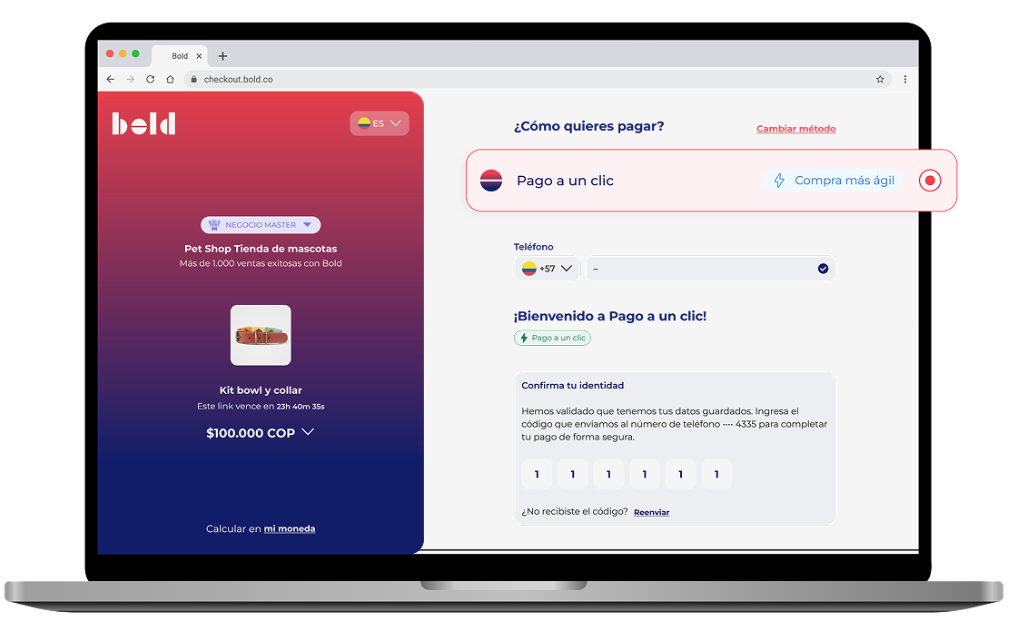 One clic checkout