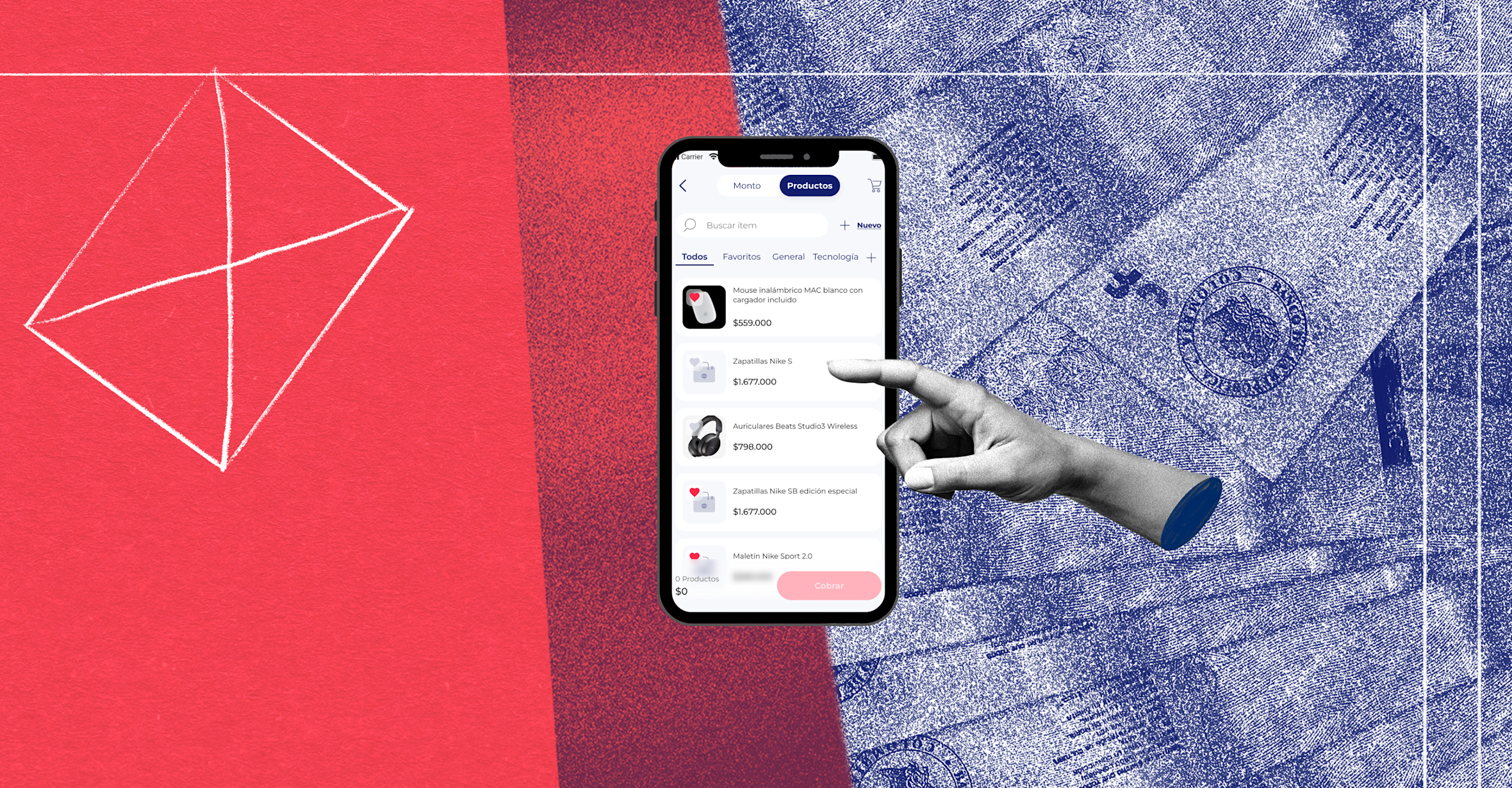 Nueva herramienta gratis en Bold: organiza y cobra con tu catálogo de productos desde el datáfono