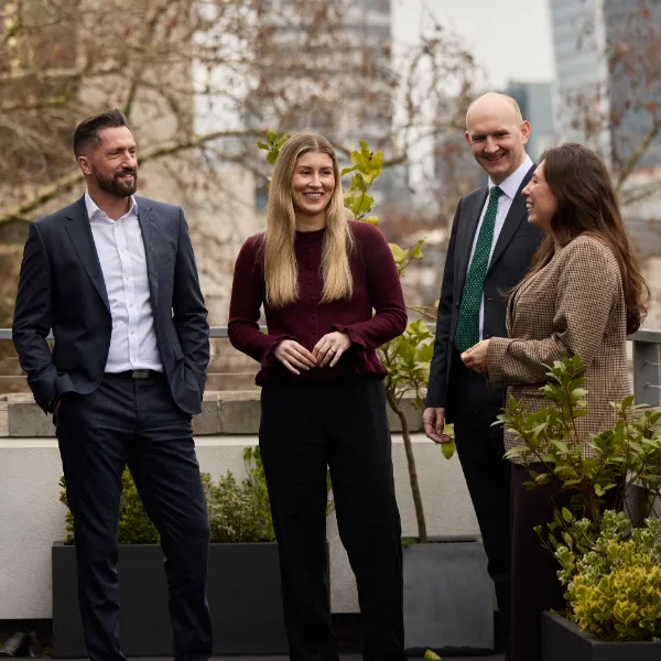 T&M team photo - Simon Wax, Kazia Kruszewski, Tom Allison, Gabi Rumun