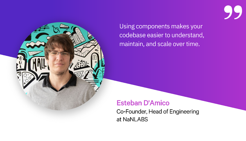 Quote by Esteban D-Amico, NaNLABS Co-founder and Head of Engineering