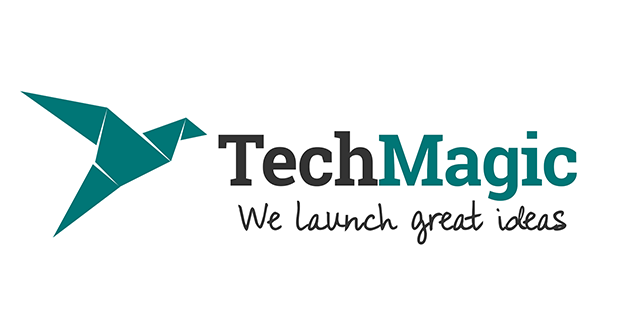 TechMagic logo with a slogan that says we launch great ideas  Source: ROI4CIO