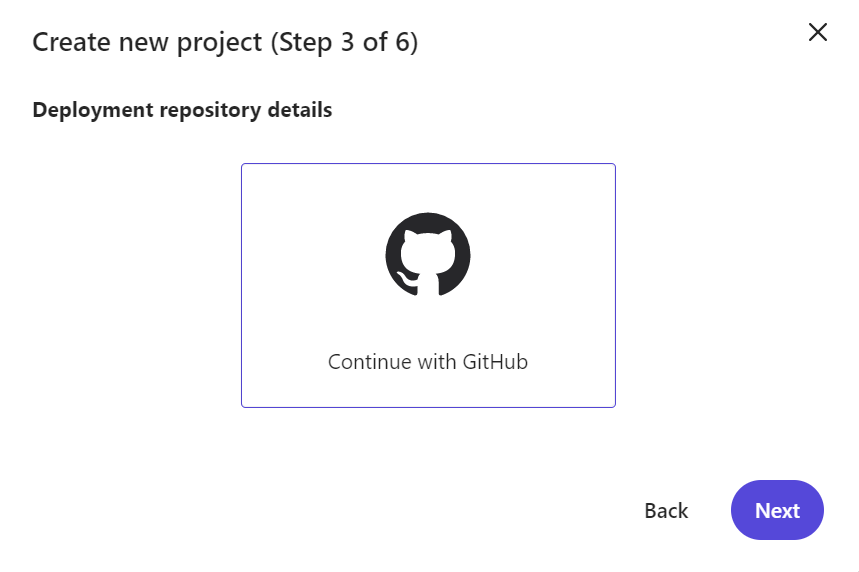 XM Cloud - Select Repository