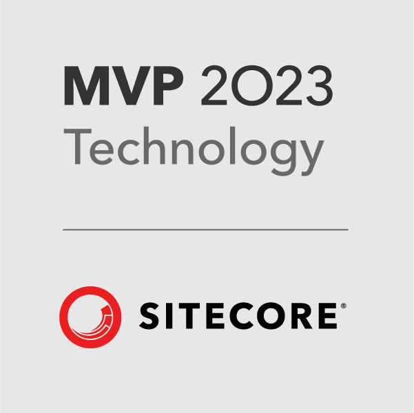 Sitecore MVP 2023 Technology badge