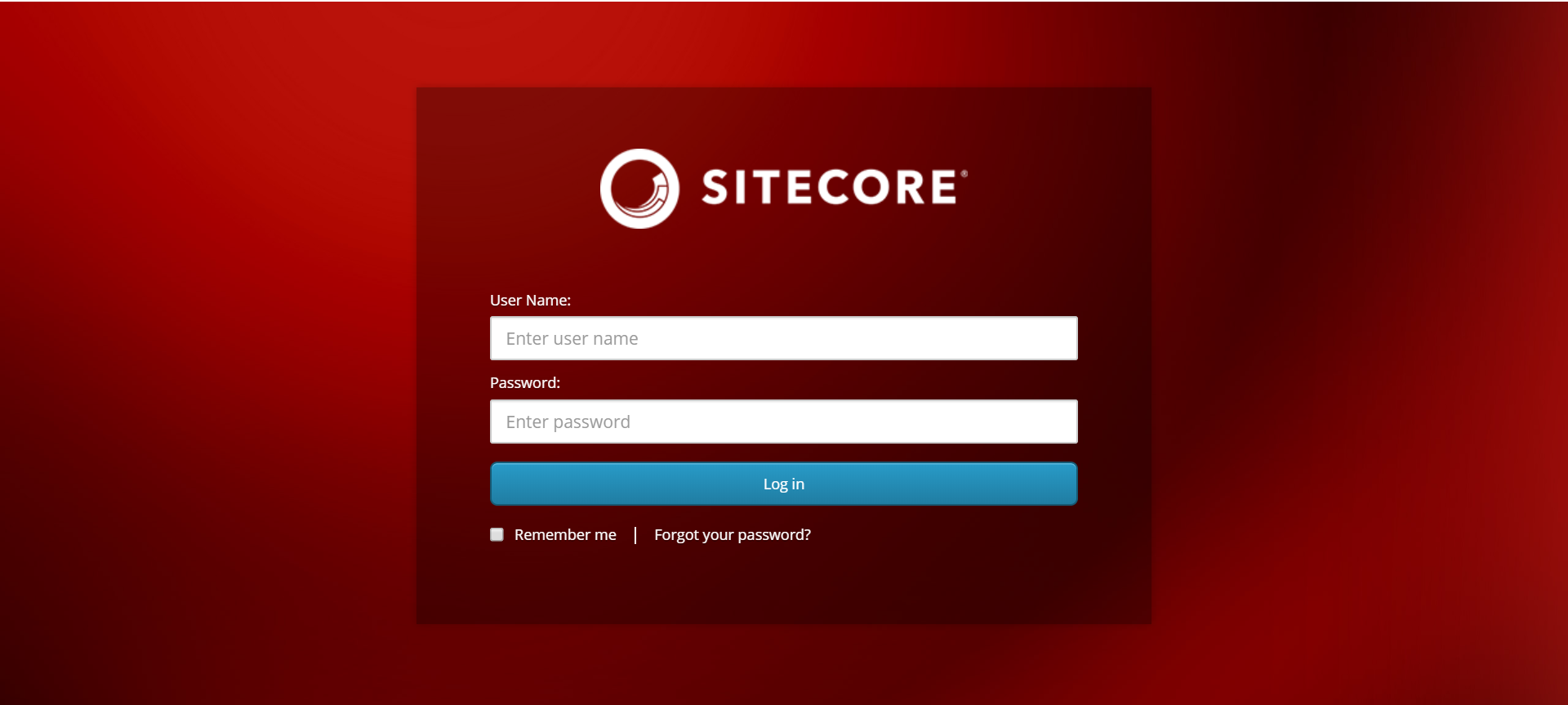Sitecore 9.2 Admin Dashboard