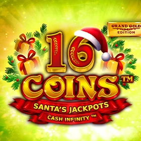 16 Coins Grand Gold Edition Santa's Jackpots