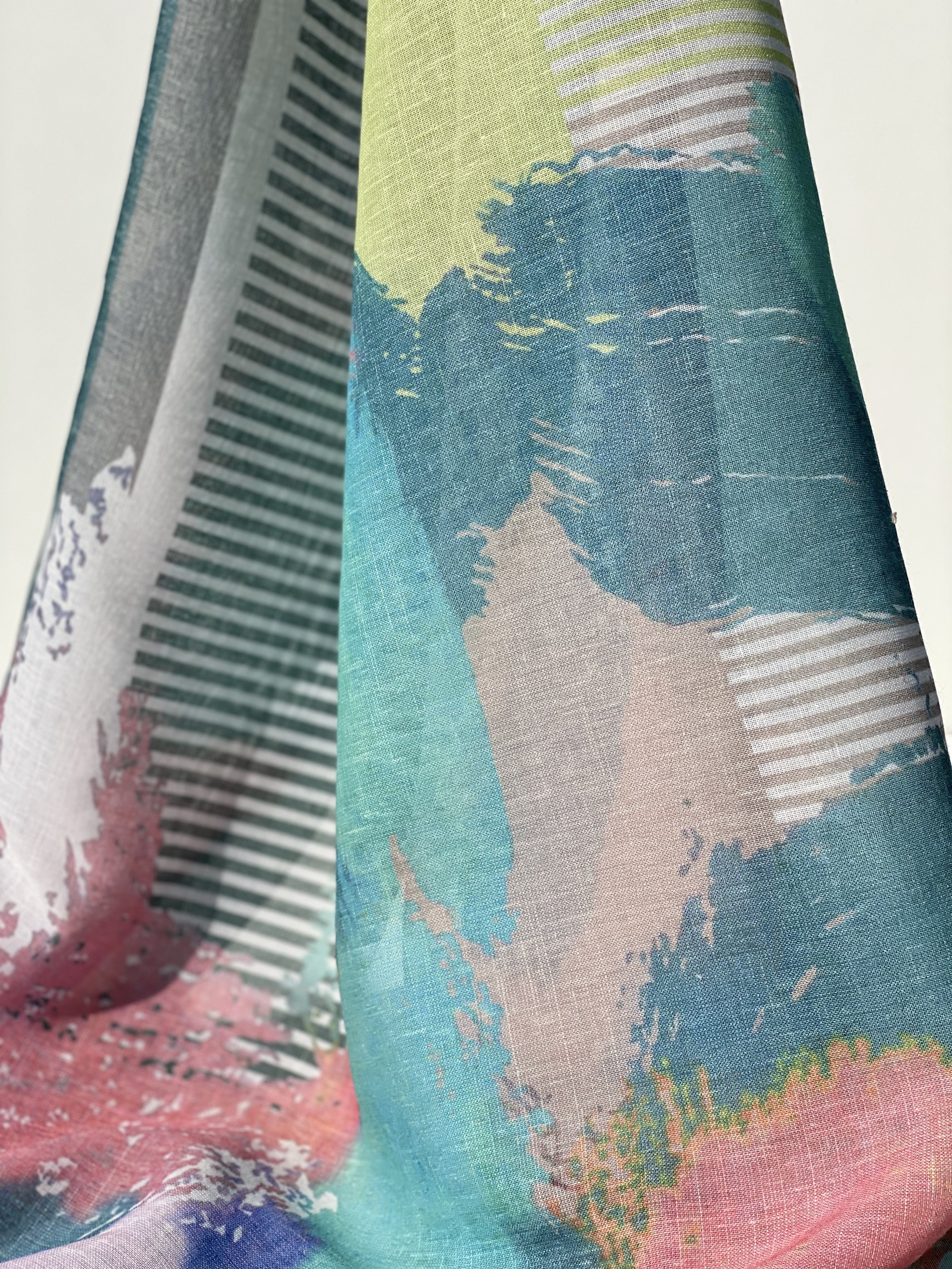 graphic printed fabric