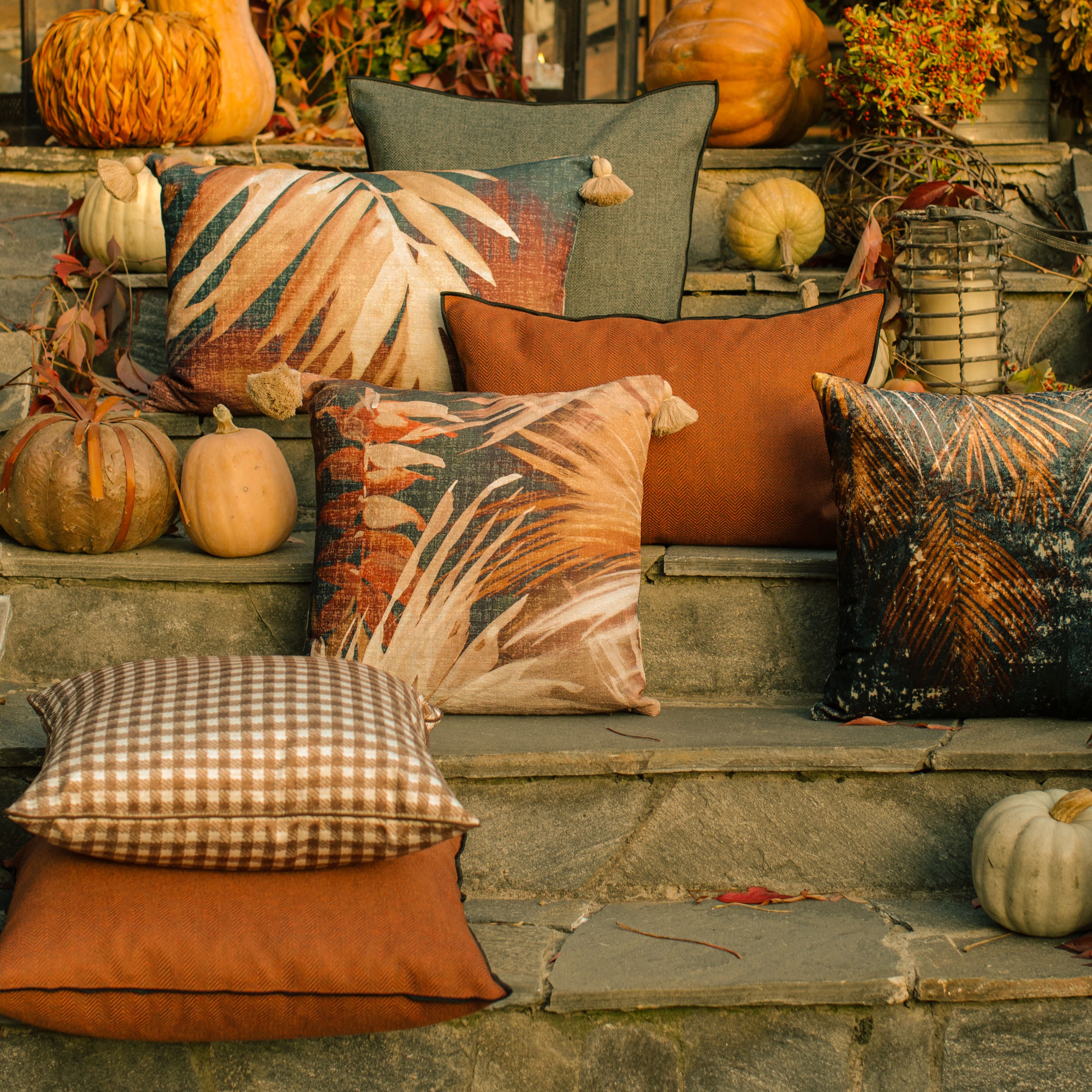 yellow cushions