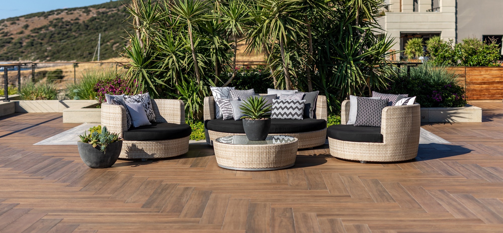 outdoor and spa - sofa set