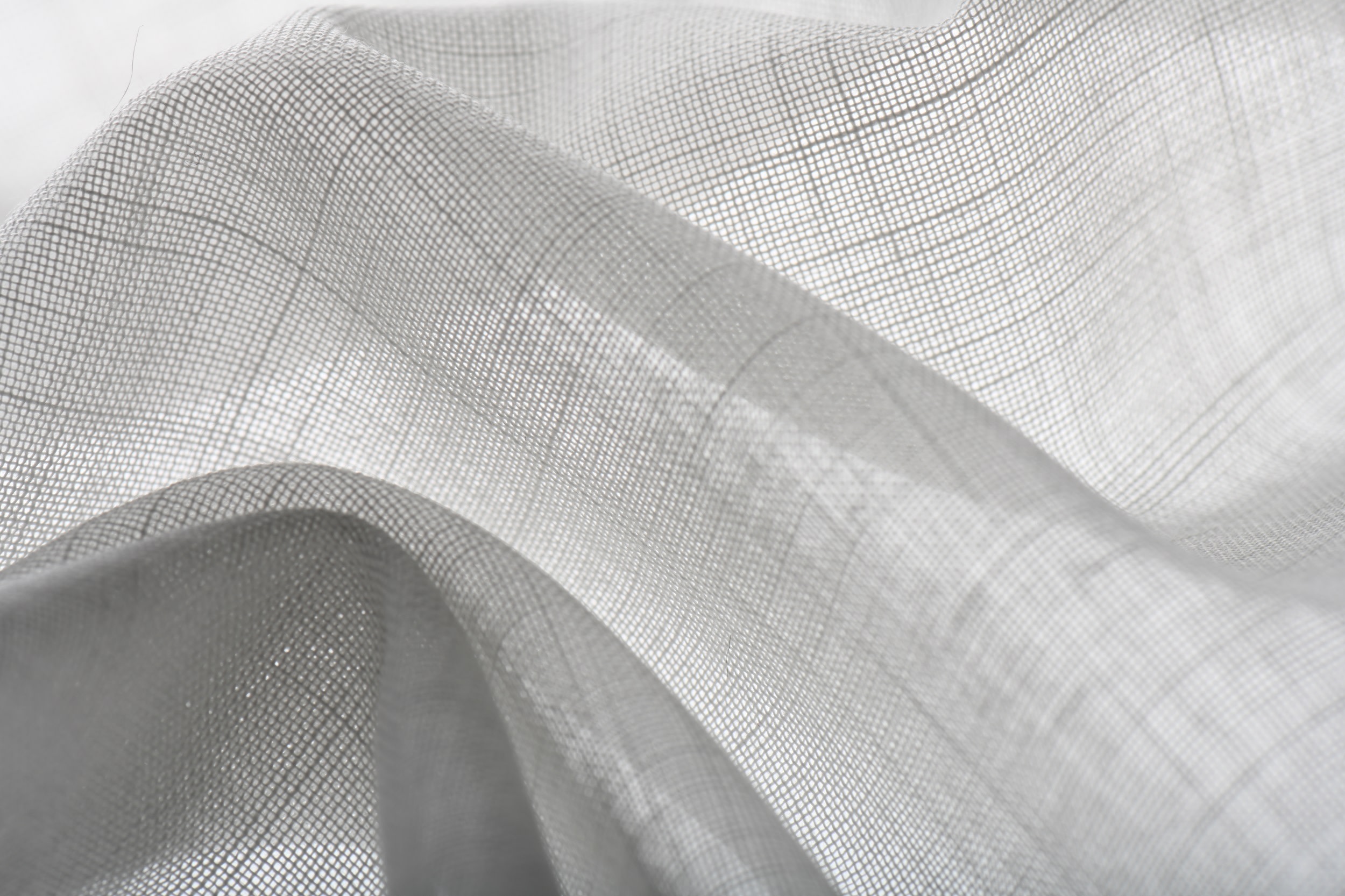 grey trevira fabric