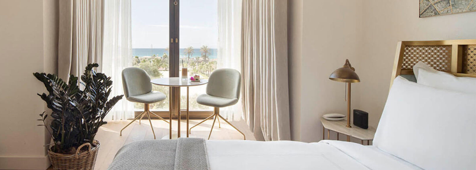 hotel room with balcony