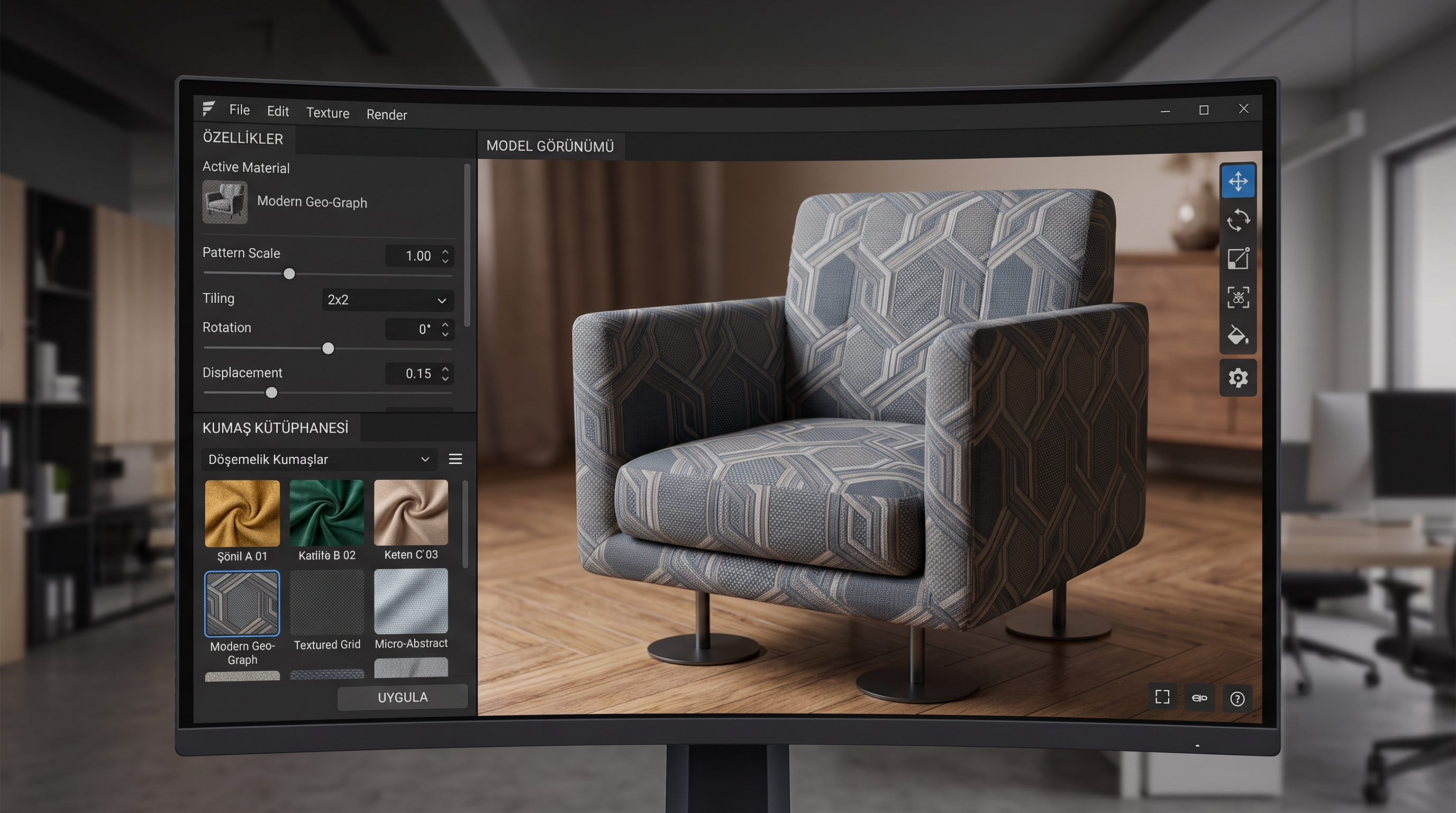 3d render photo